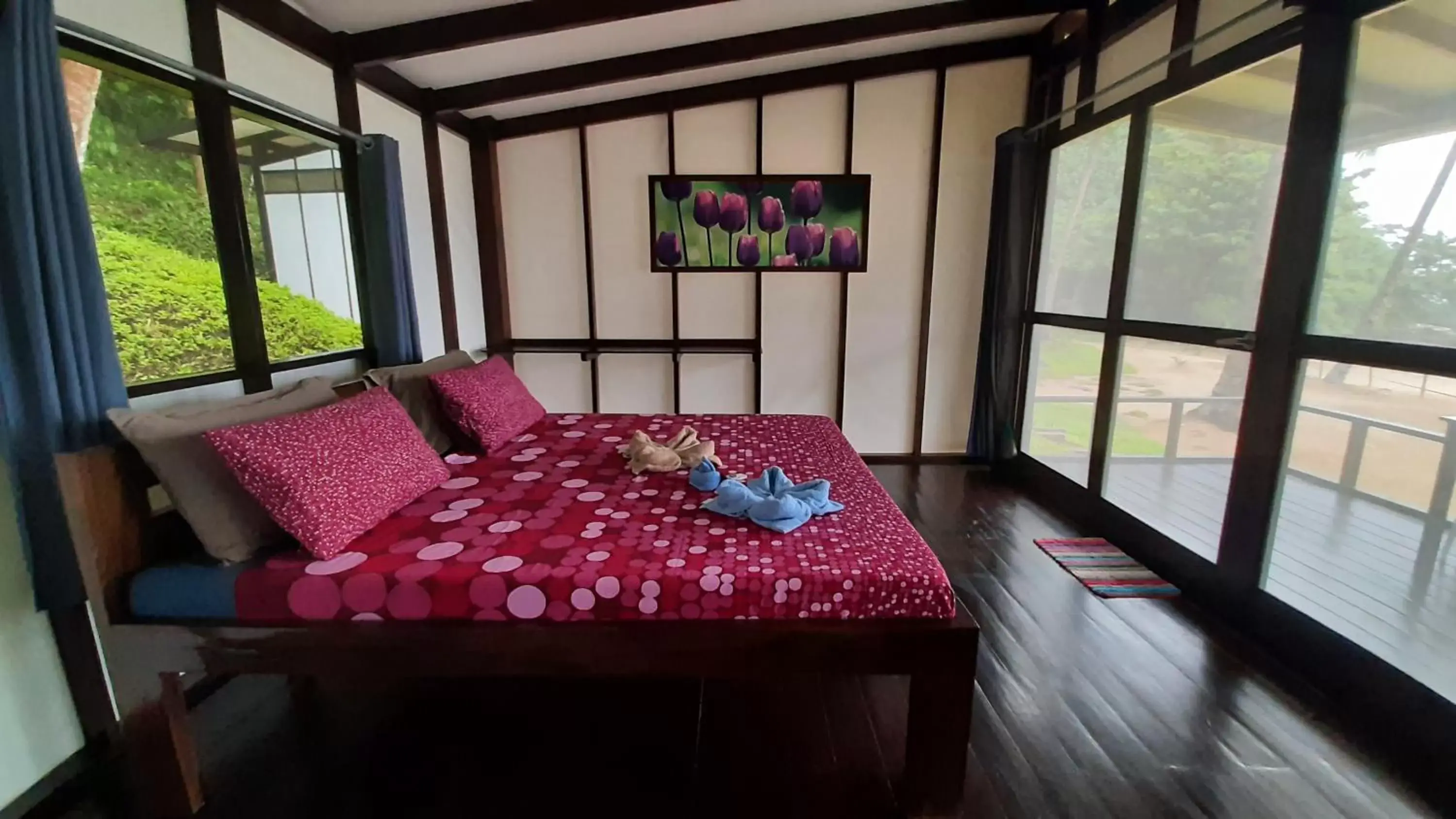 Bedroom in Duli Beach Resort