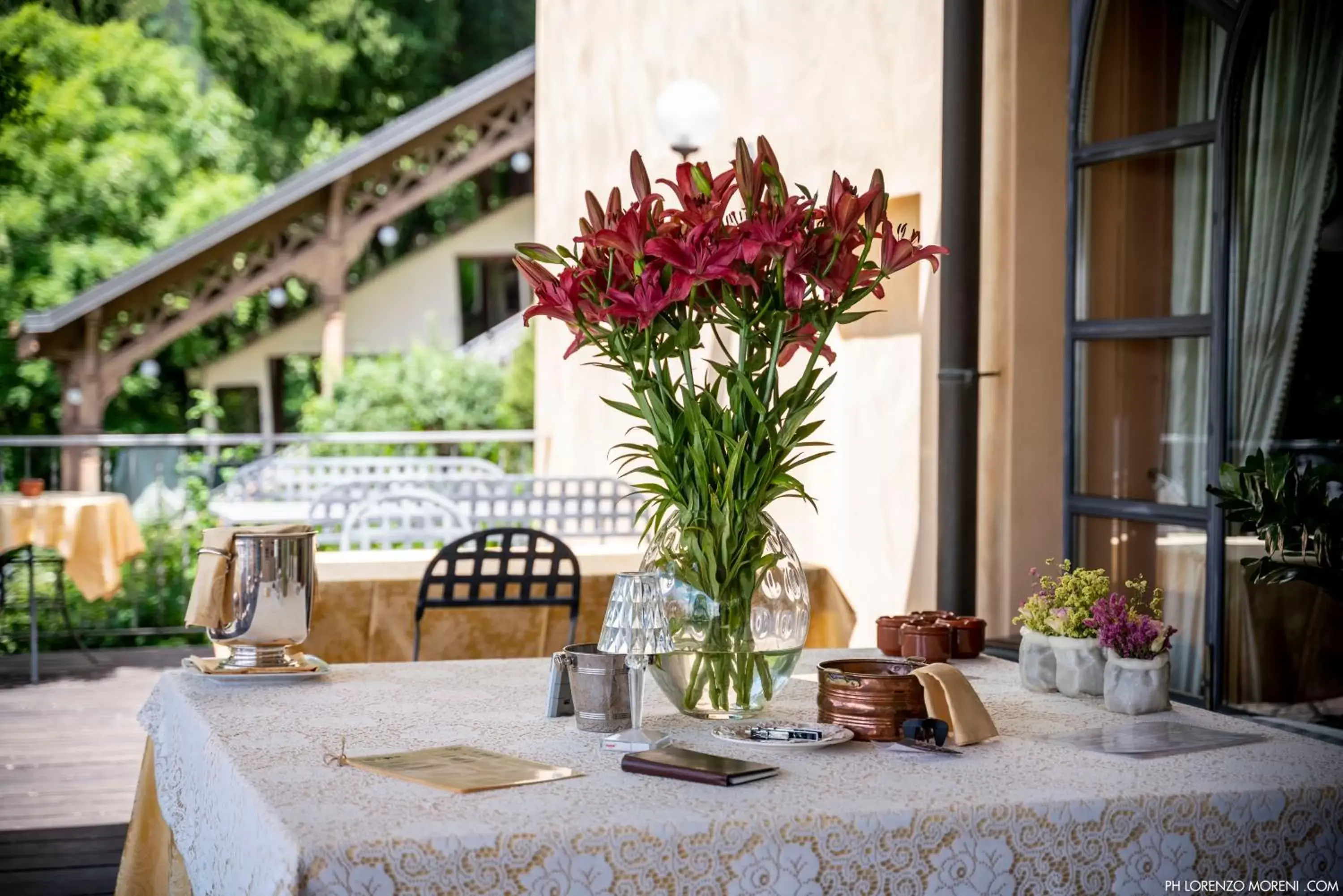 Balcony/Terrace, Restaurant/Places to Eat in Hotel Colonne