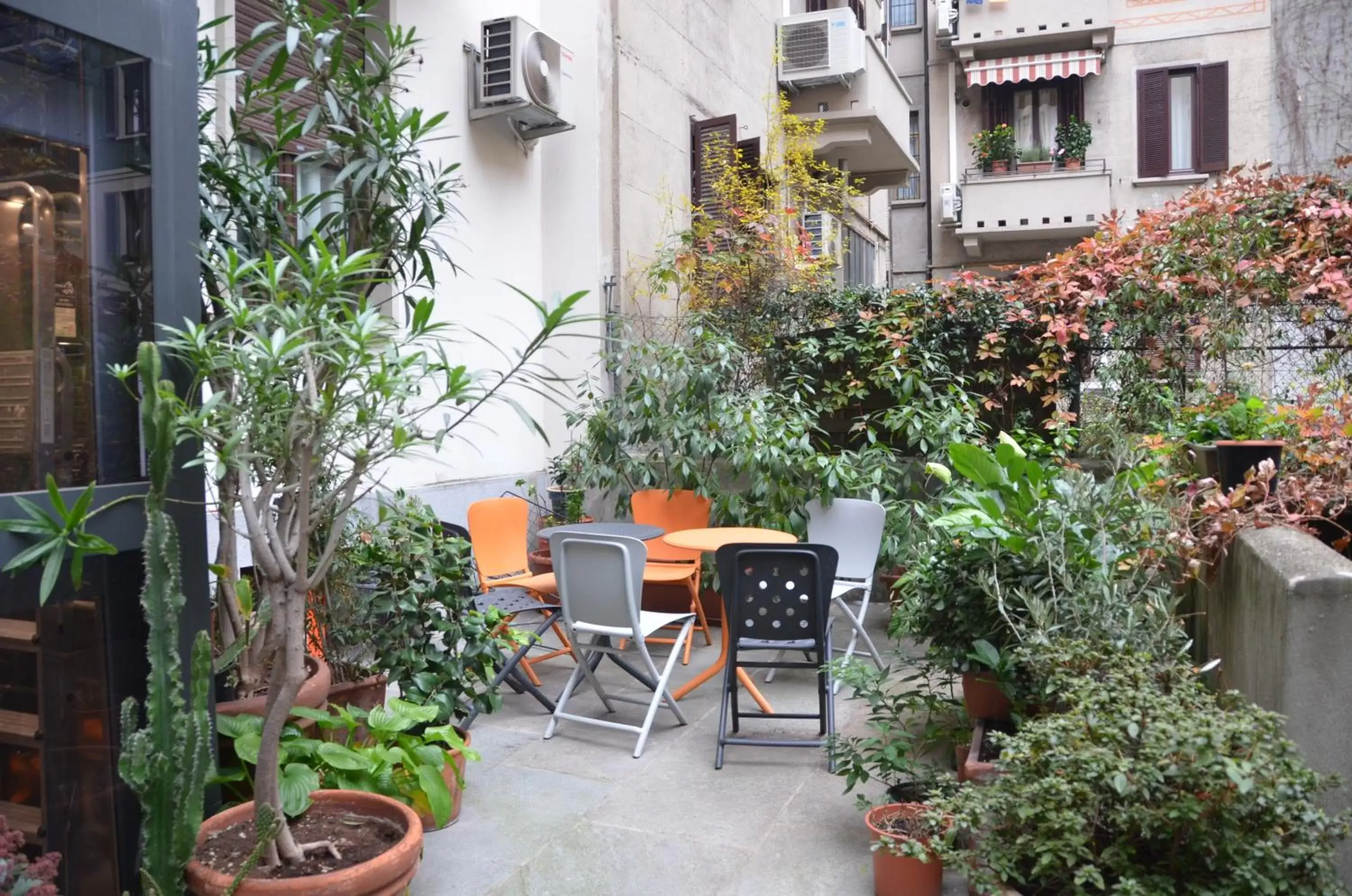 Garden in Sigieri Residence Milano