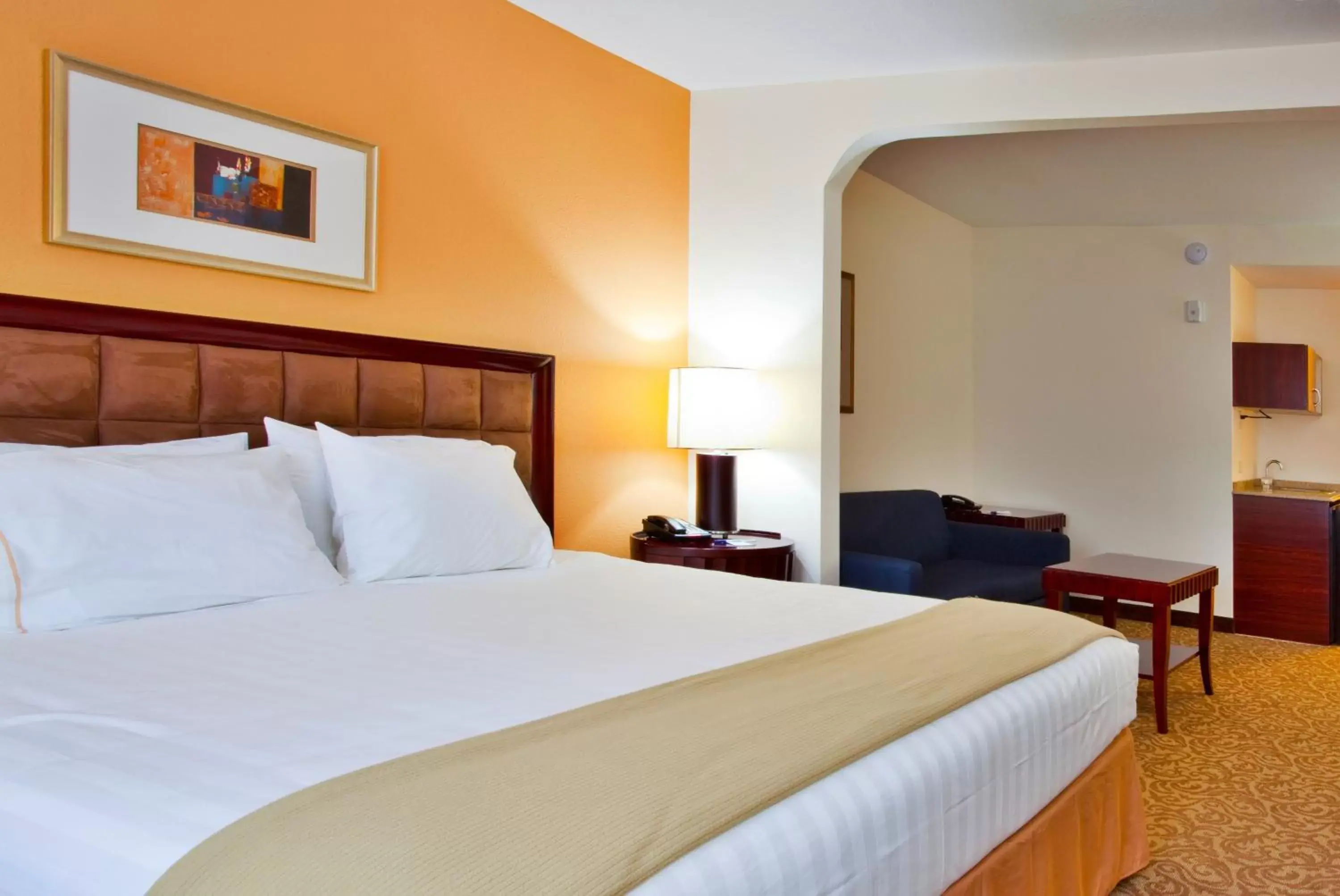 Bed in Holiday Inn Express Hotel & Suites Brooksville-I-75, an IHG Hotel