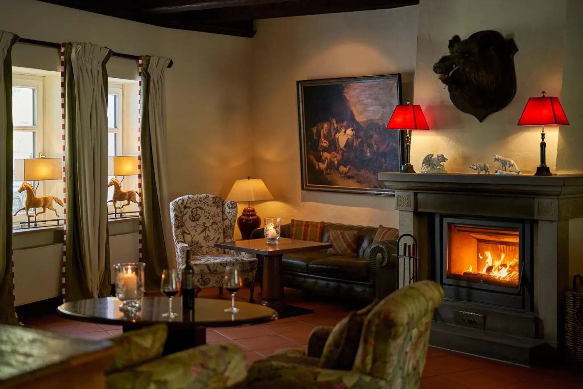 Lobby or reception, Seating Area in Hardenberg BurgHotel