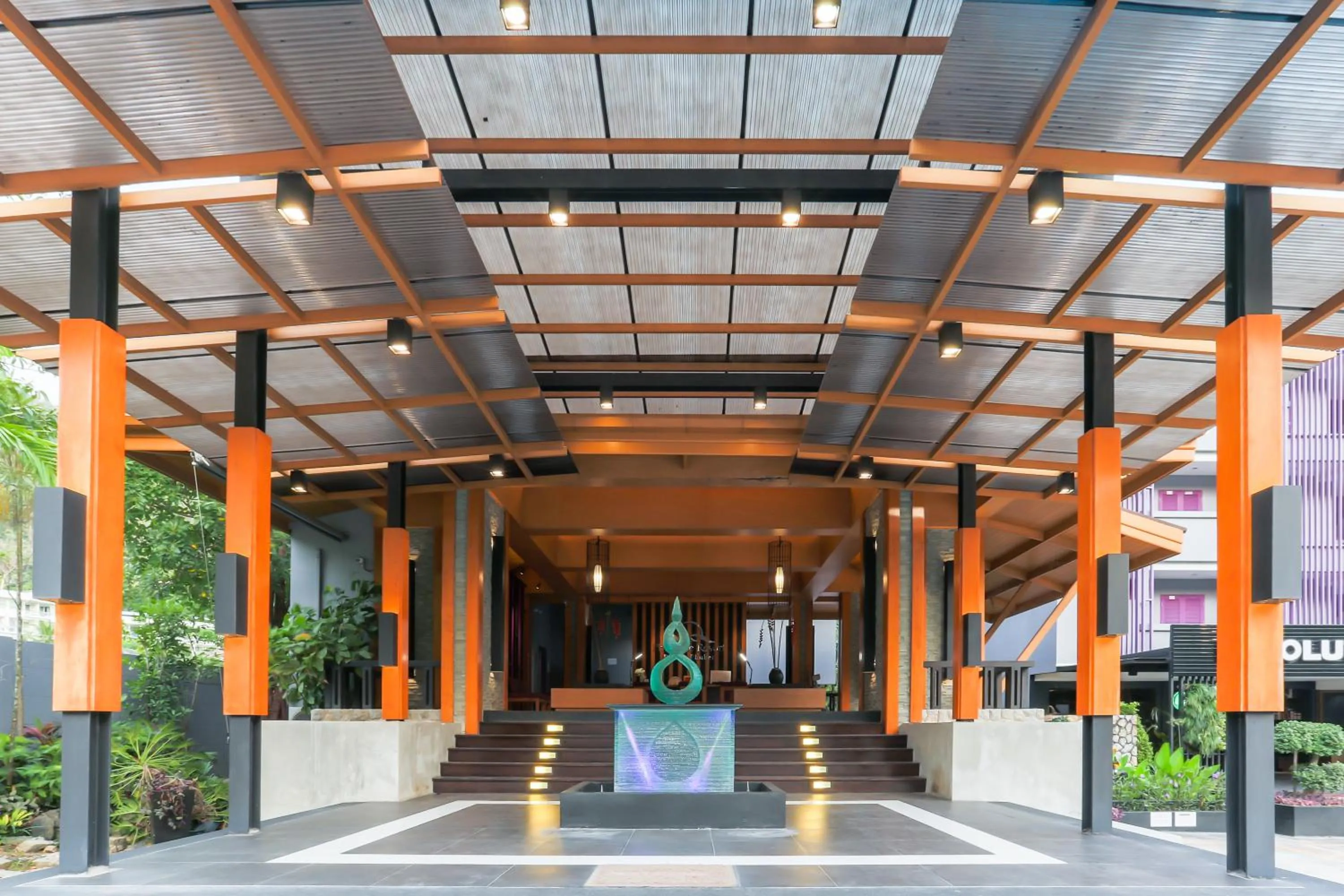 Facade/entrance in Phuvaree Resort