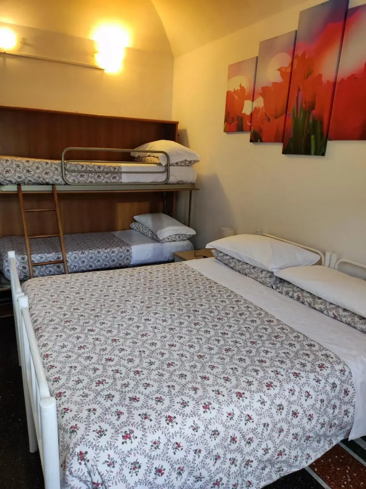 Bed in Albergo Caffaro