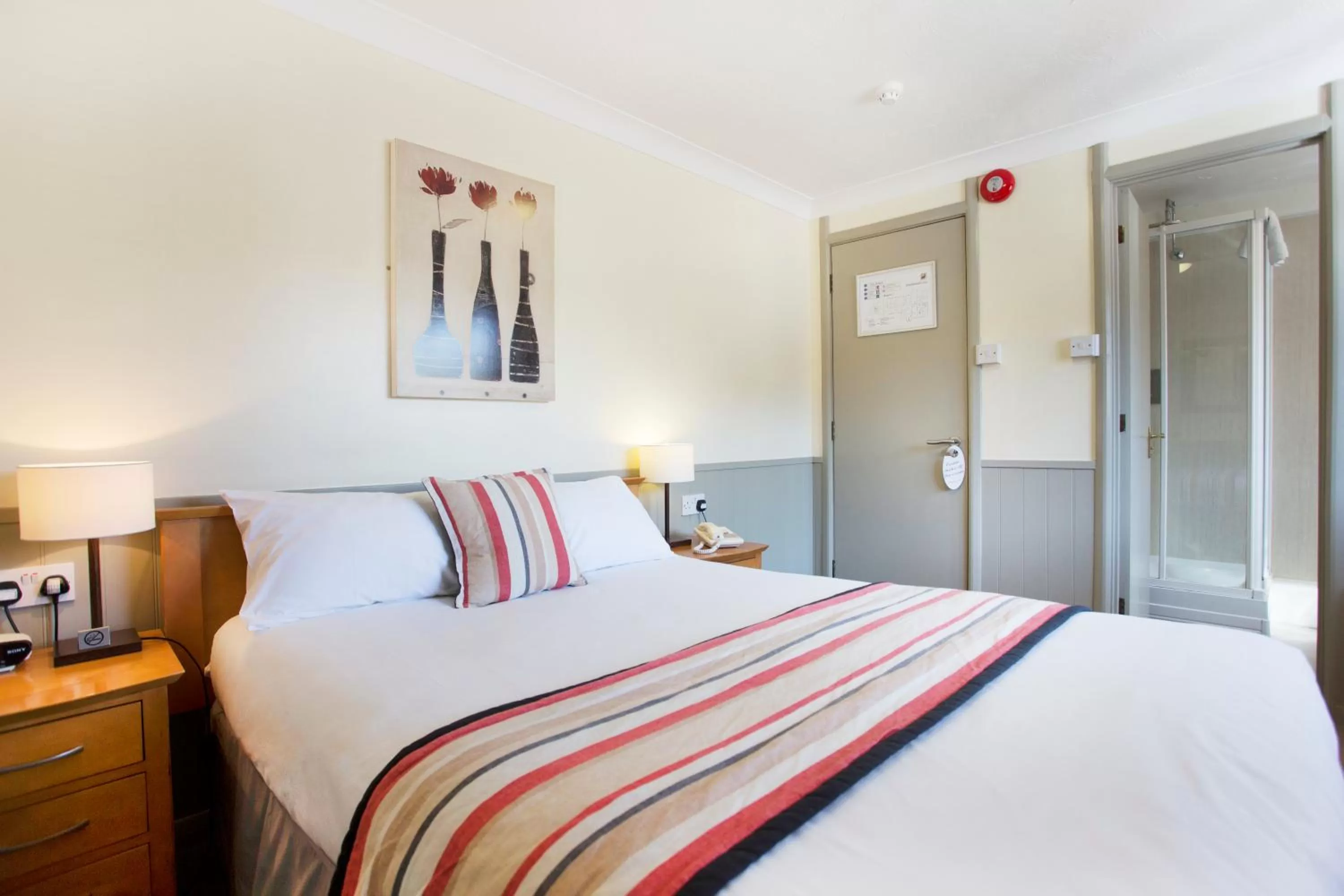 Bed in Breckland Lodge