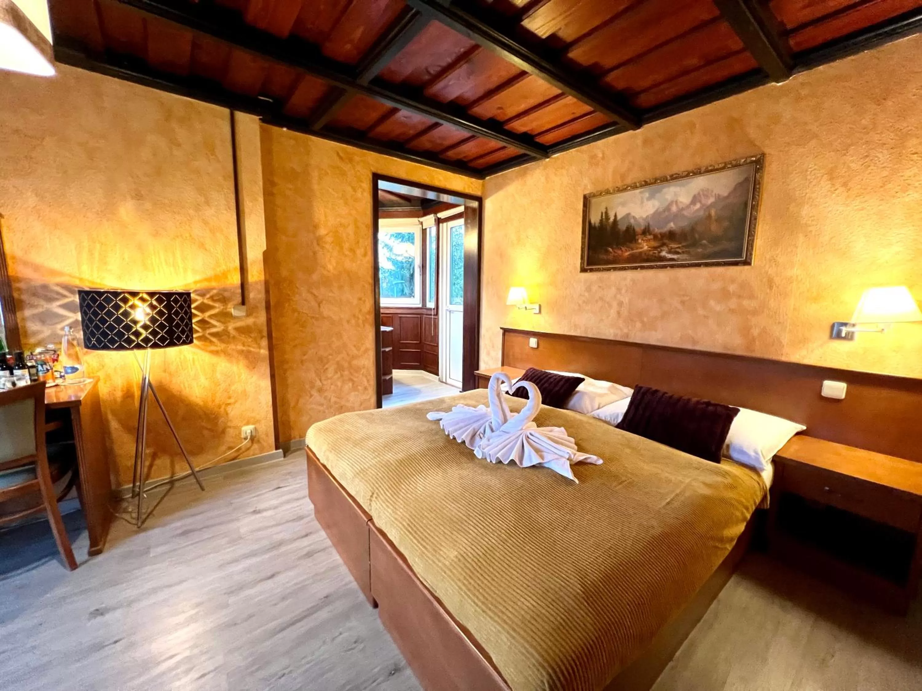 Bed in Schlosshotel Marienbad