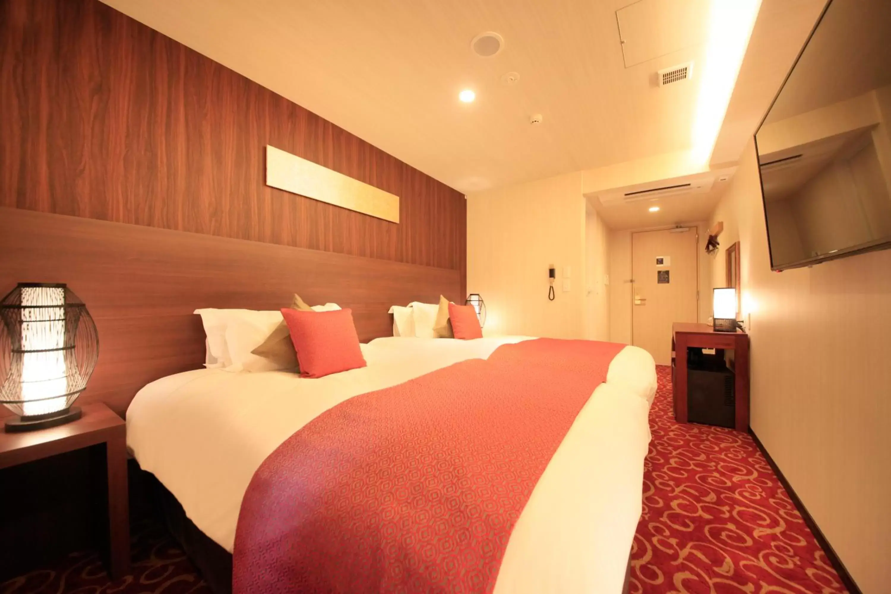 Photo of the whole room, Bed in Centurion Hotel Classic Nara Station