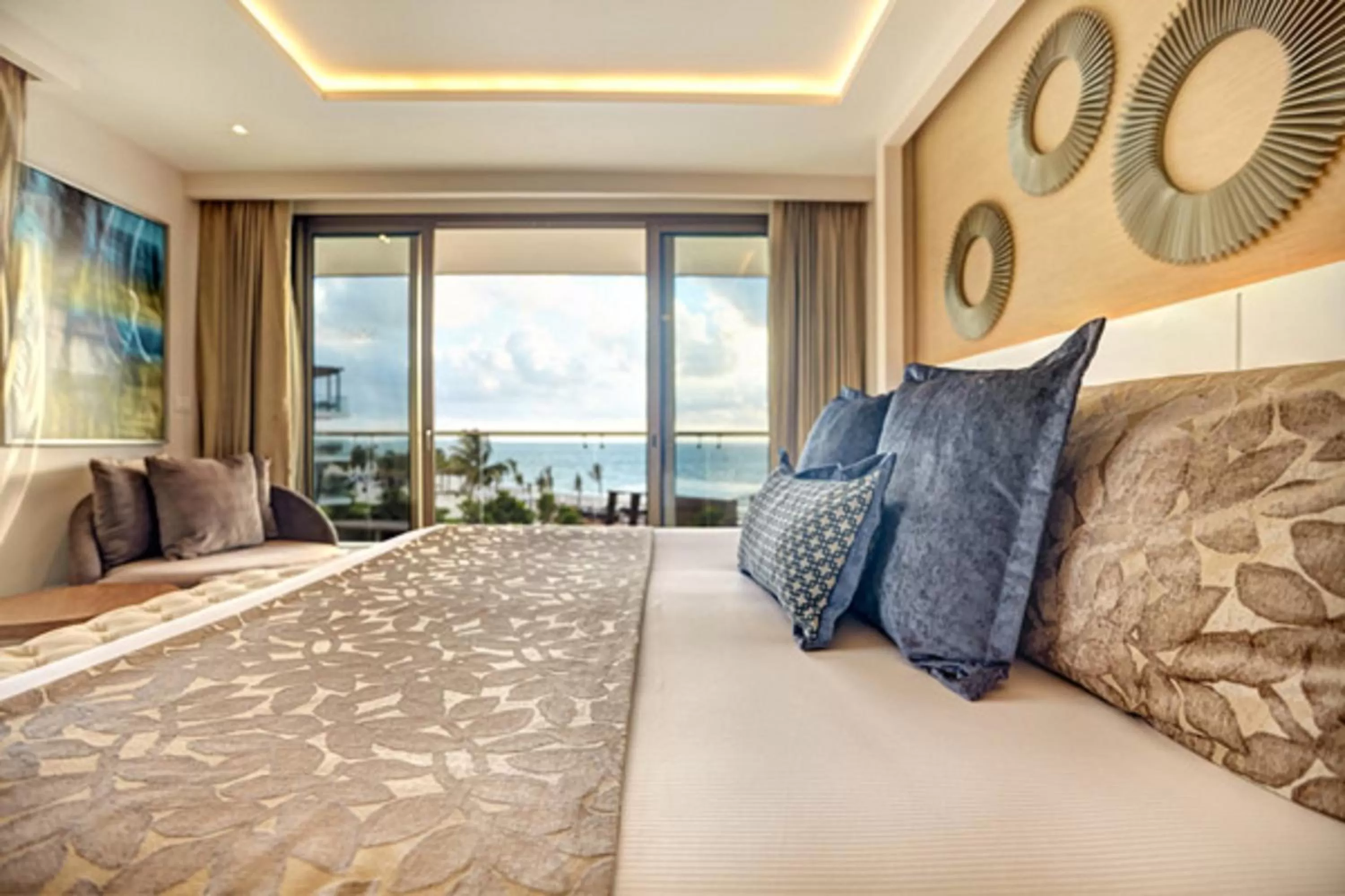 Photo of the whole room, Bed in Royalton Riviera Cancun, An Autograph Collection All-Inclusive Resort & Casino