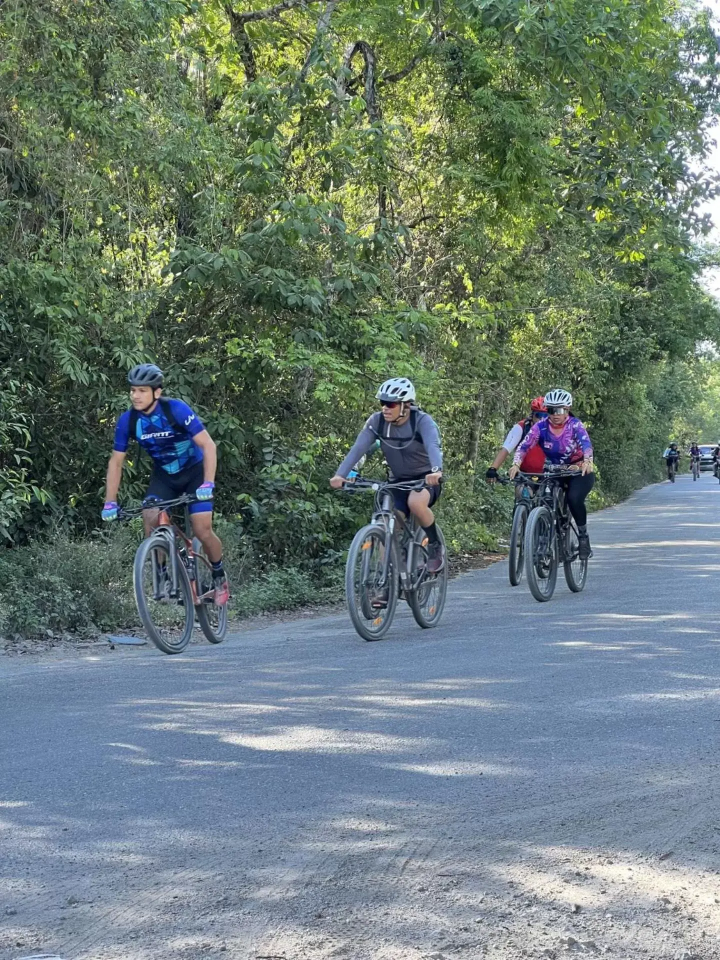 Biking in Quinta Santa Anita