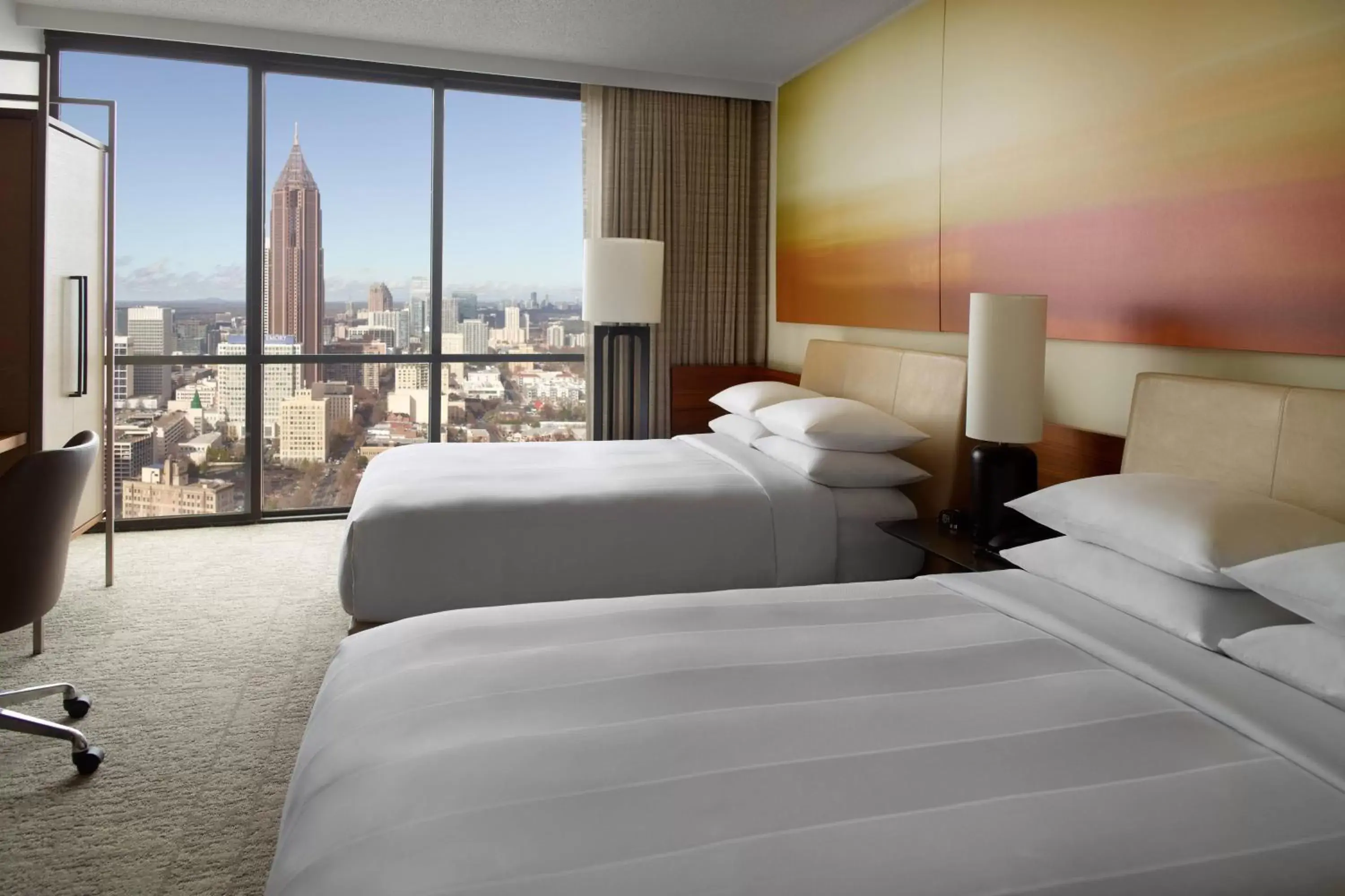 Photo of the whole room, Bed in Atlanta Marriott Marquis