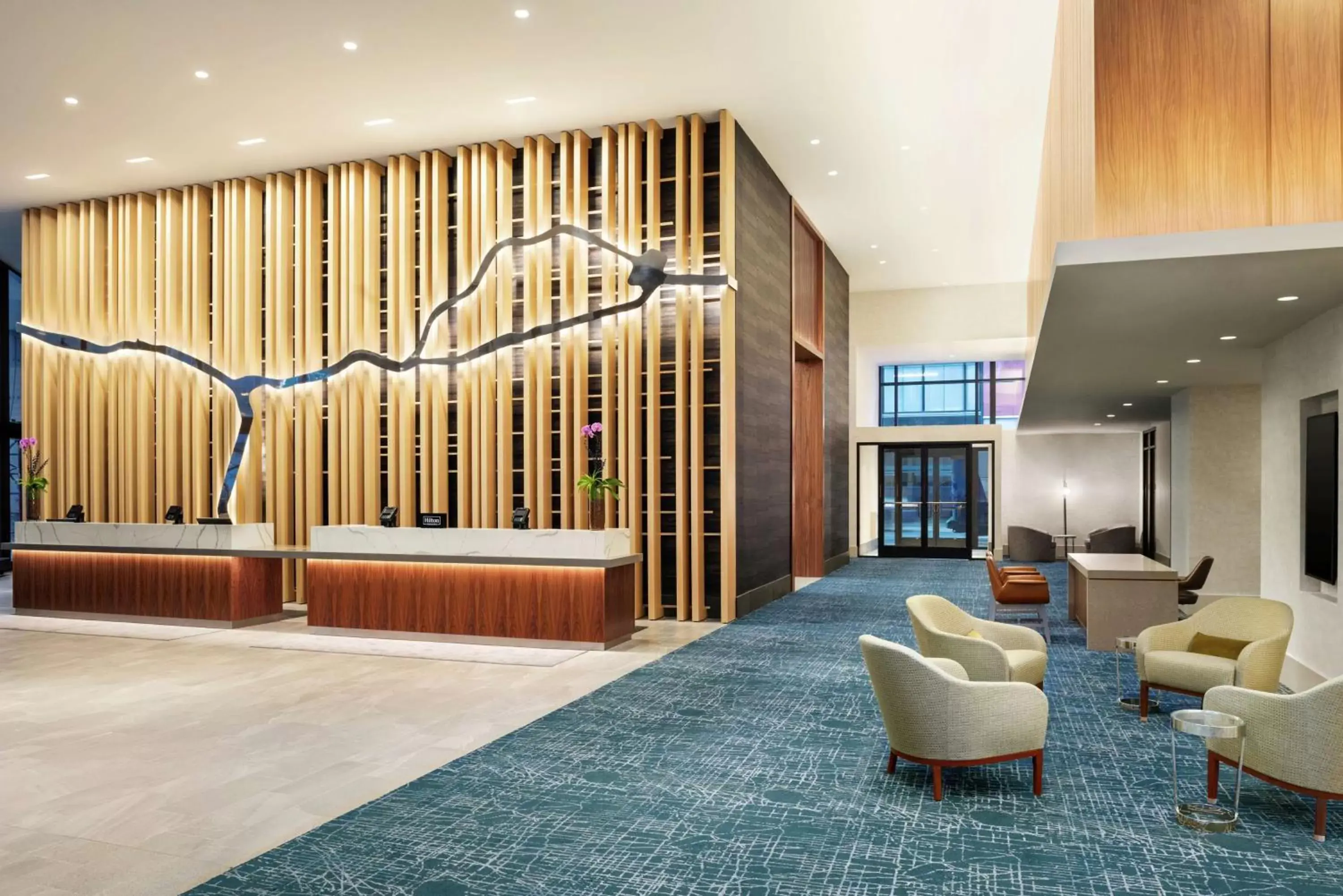 Lobby or reception, Lobby/Reception in DoubleTree by Hilton Chicago Magnificent Mile