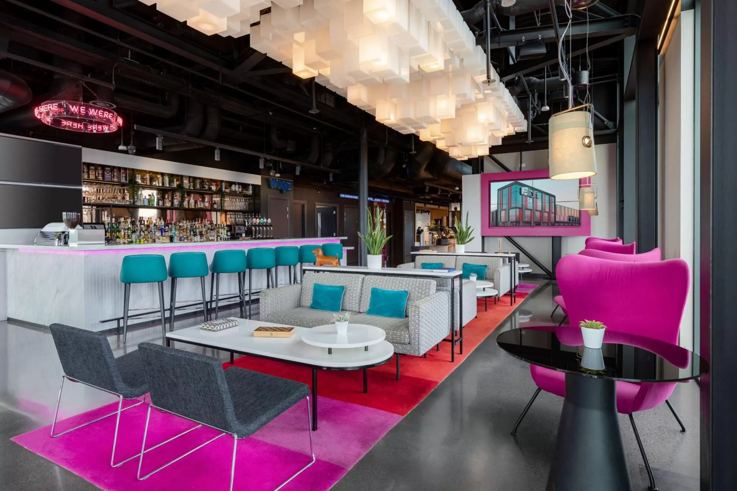 Restaurant/places to eat, Lounge/Bar in Aloft Dublin City