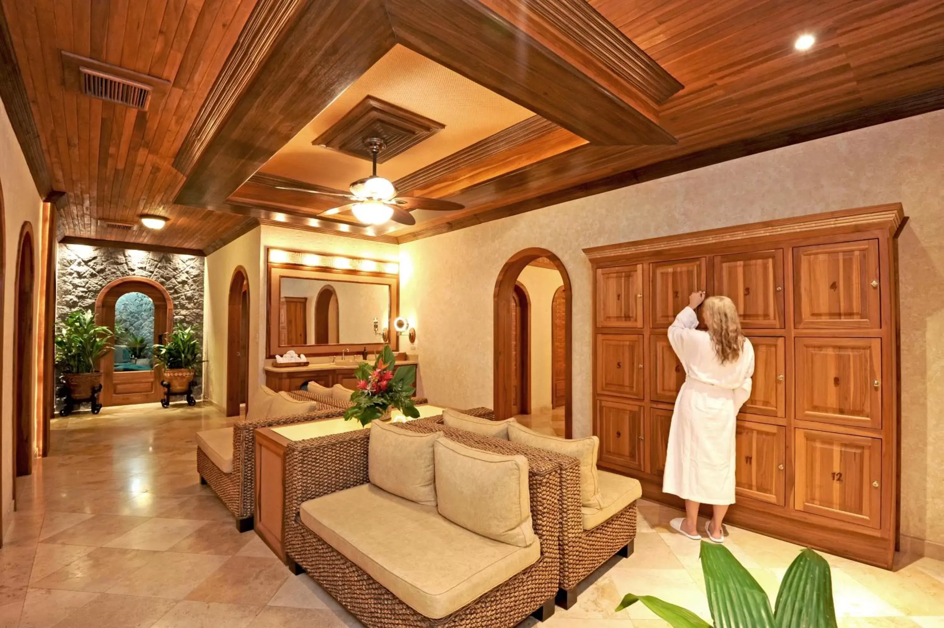 Sauna in The Springs Resort & Spa at Arenal