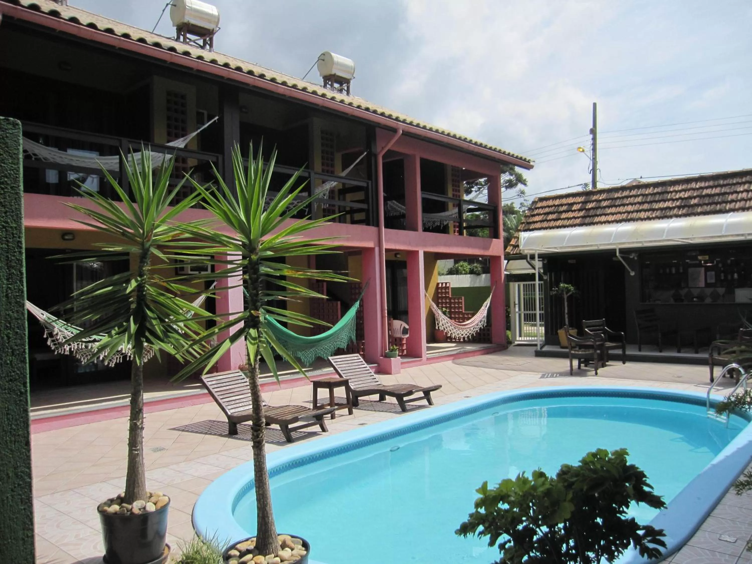 Swimming pool in Pousada Vento Sul