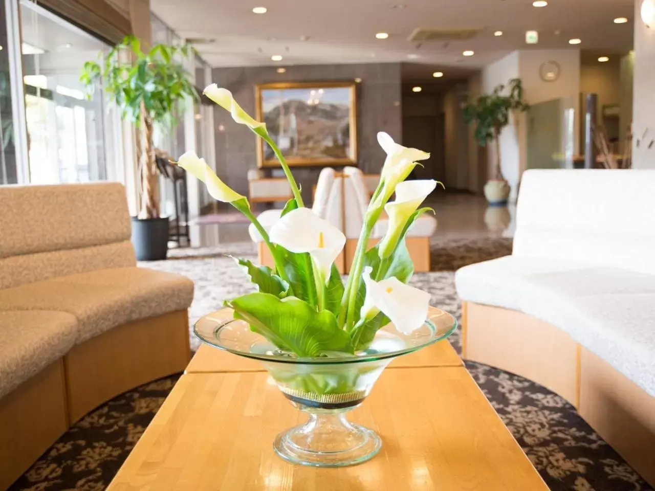 Lobby or reception in Moriyama Art Hotel