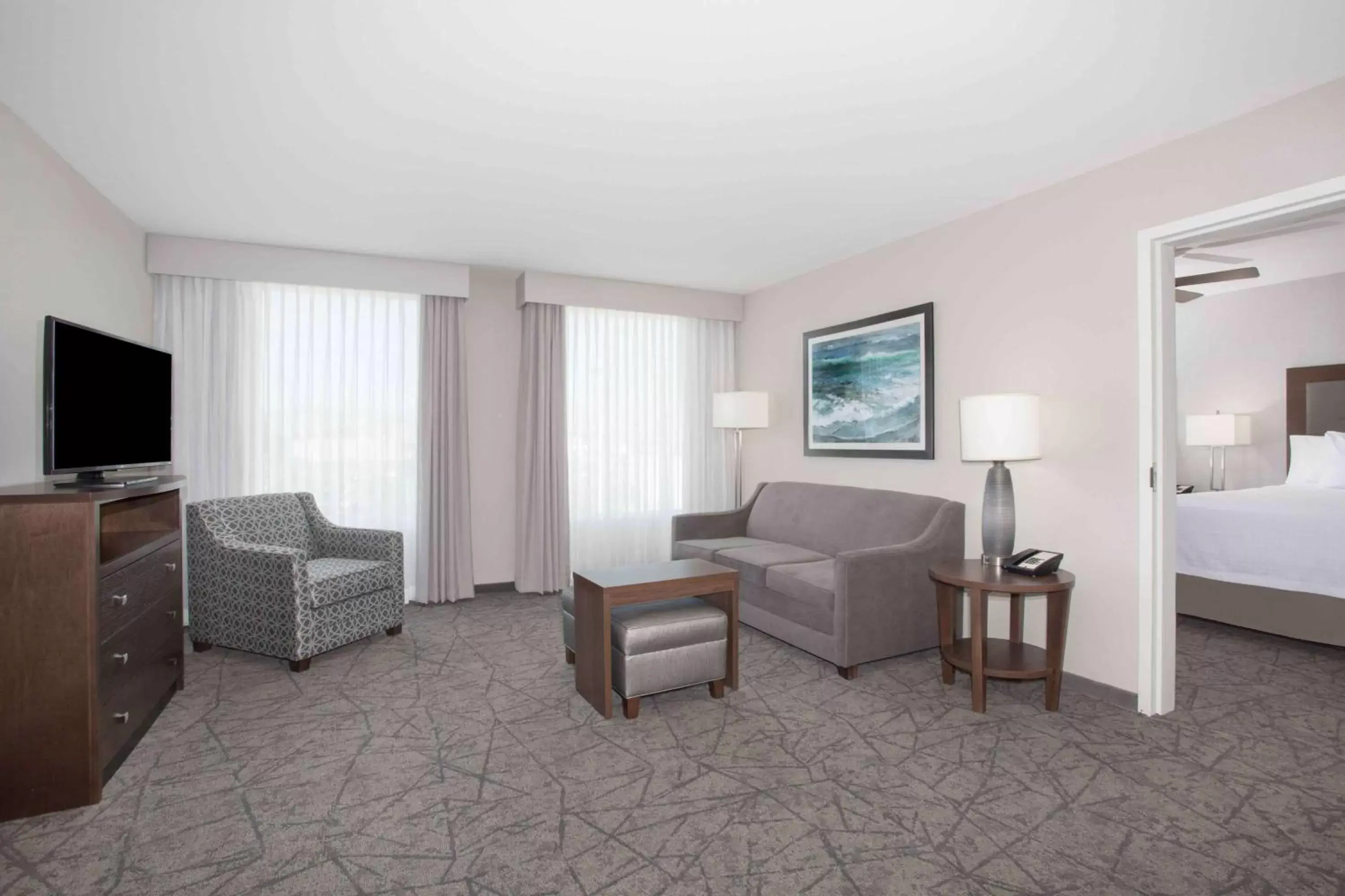 Bedroom, Seating Area in Homewood Suites By Hilton Las Vegas City Center