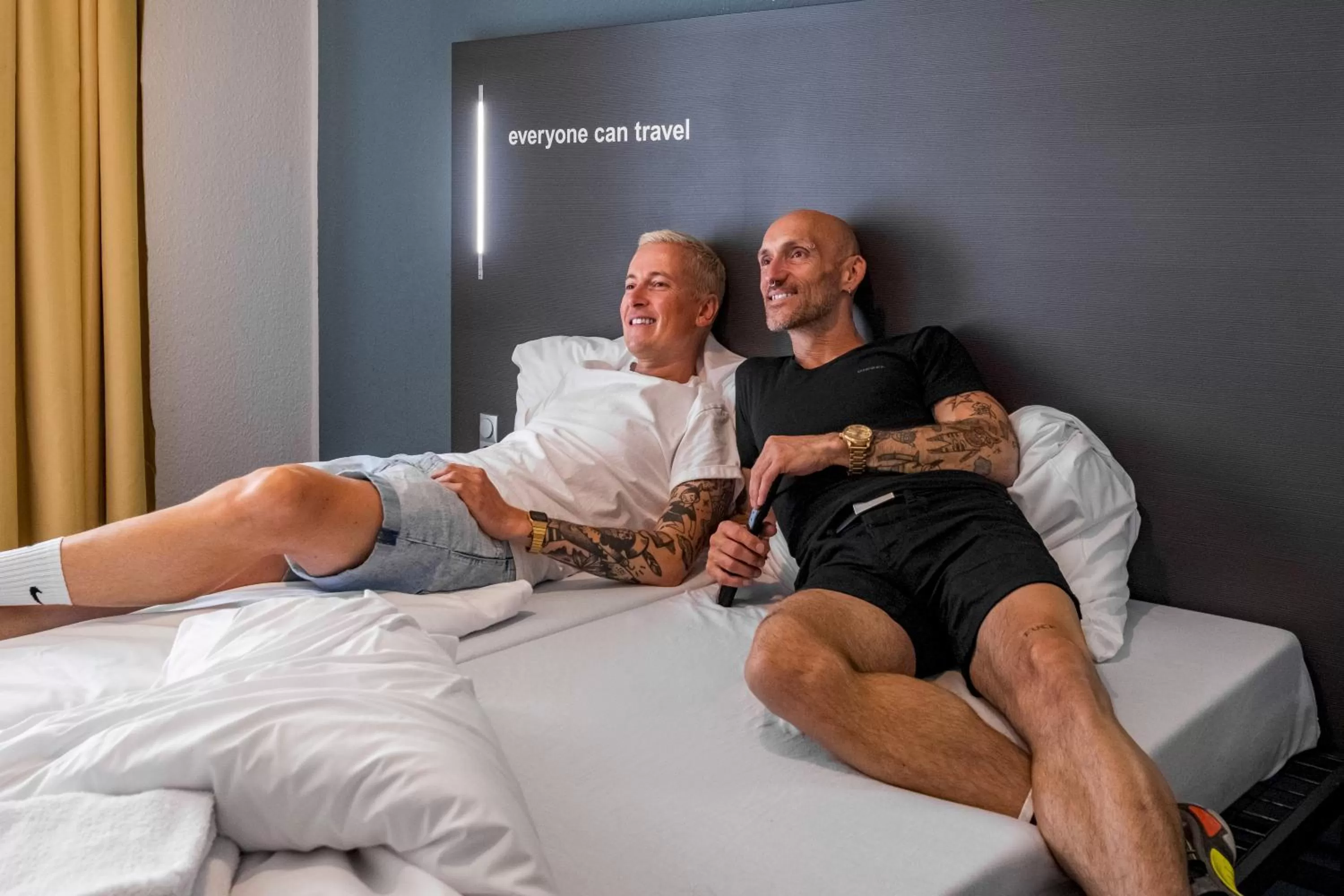 Photo of the whole room, Bed in a&o München Hauptbahnhof