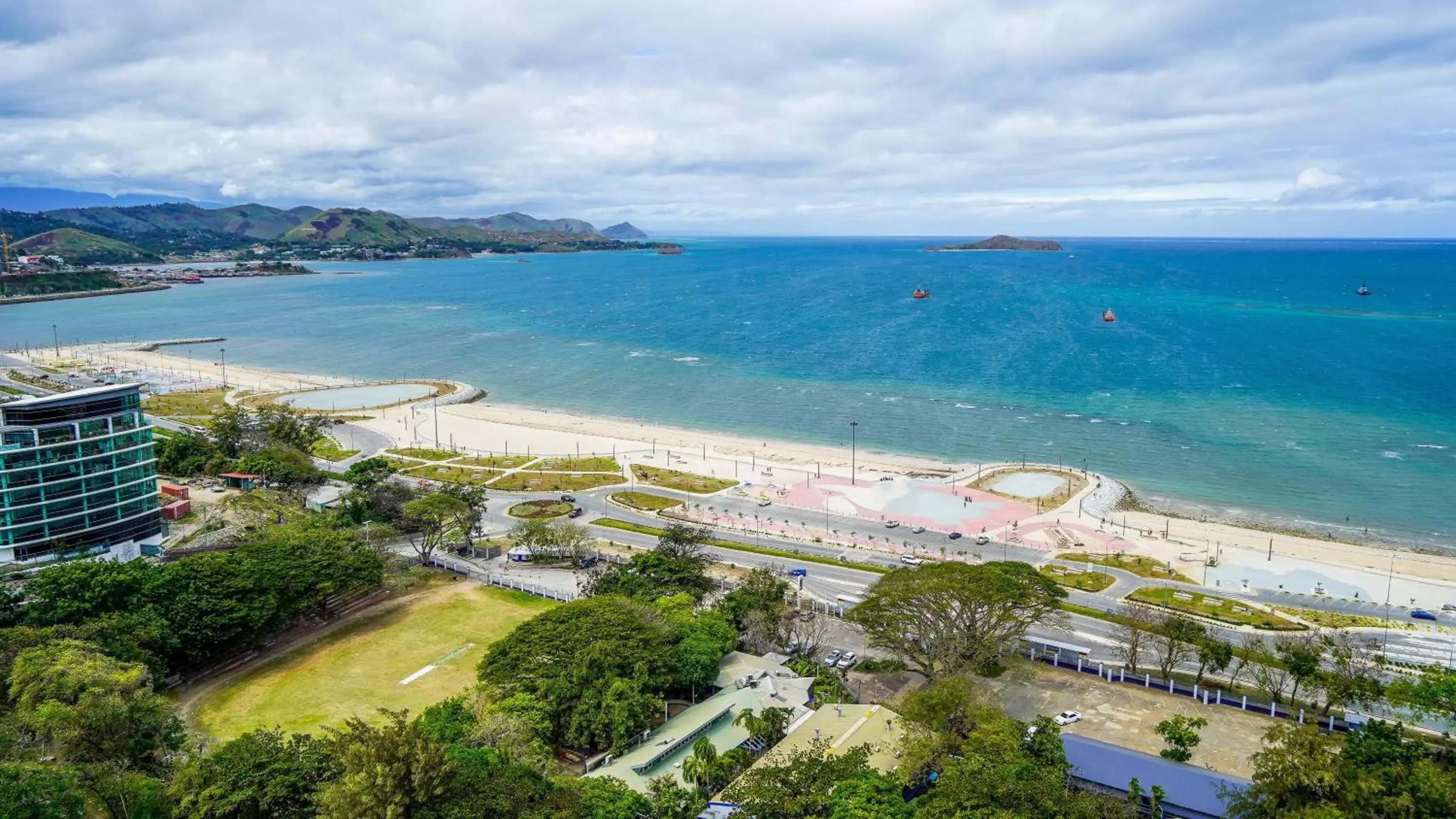 Bird's eye view, Bird's-eye View in Grand Papua Hotel, a member of Radisson Individuals