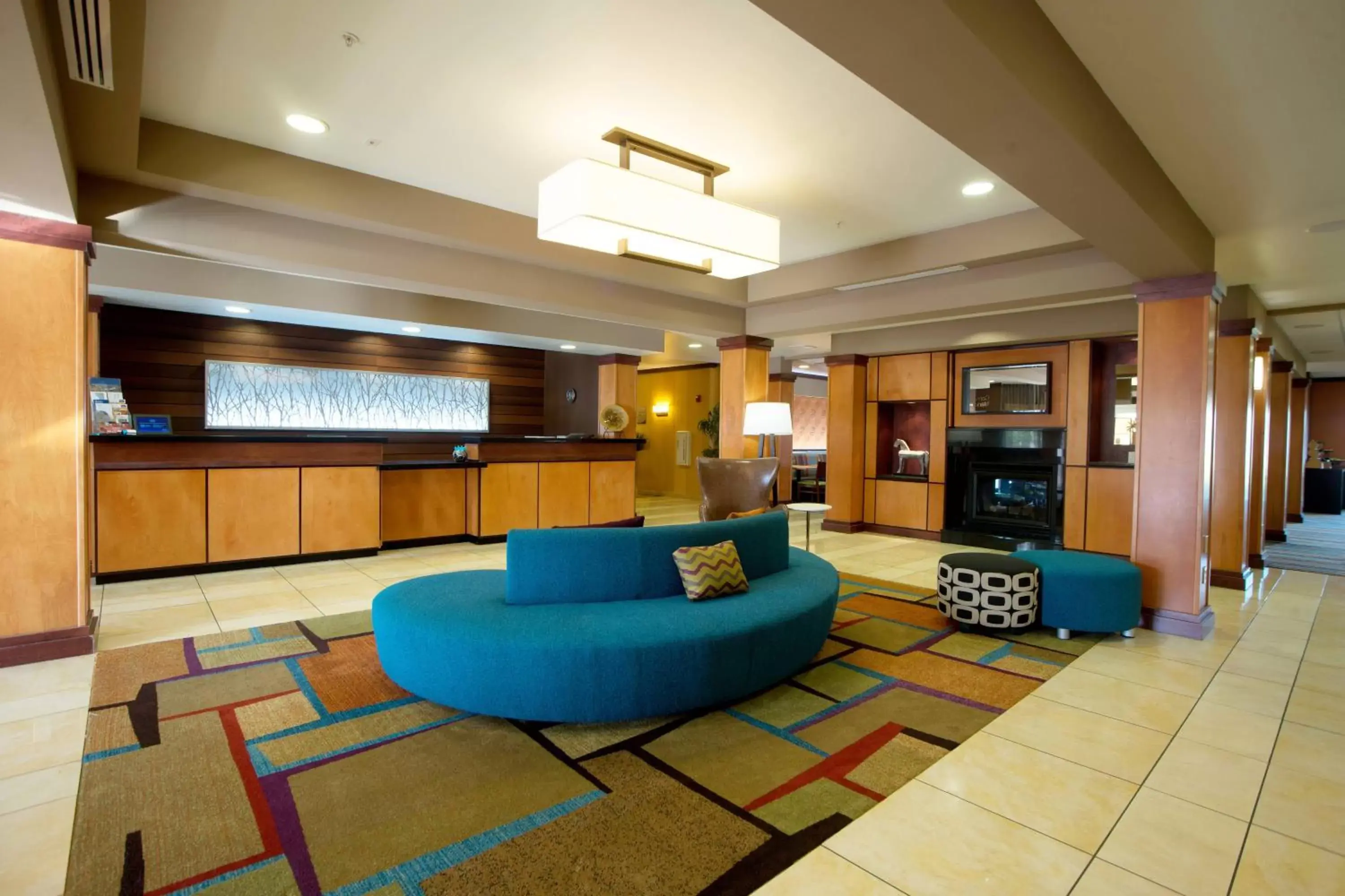 Lobby or reception, Lobby/Reception in Fairfield Inn and Suites by Marriott Muskogee