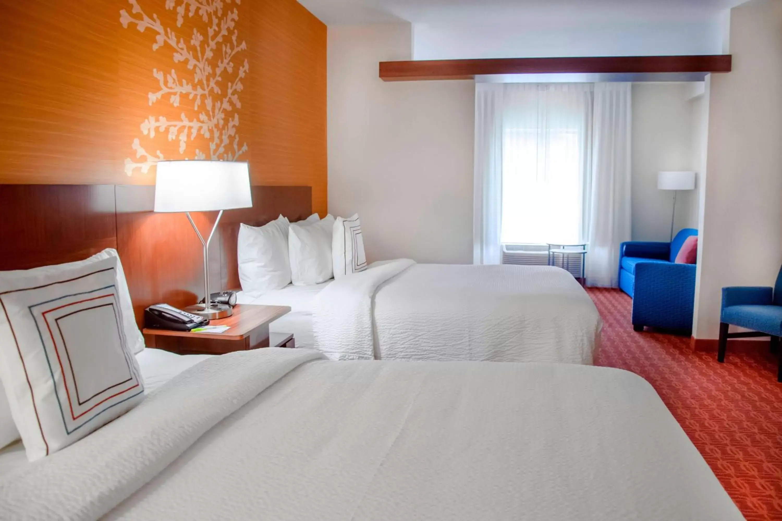 Photo of the whole room, Bed in Fairfield Inn & Suites by Marriott Atlanta Cumming/Johns Creek