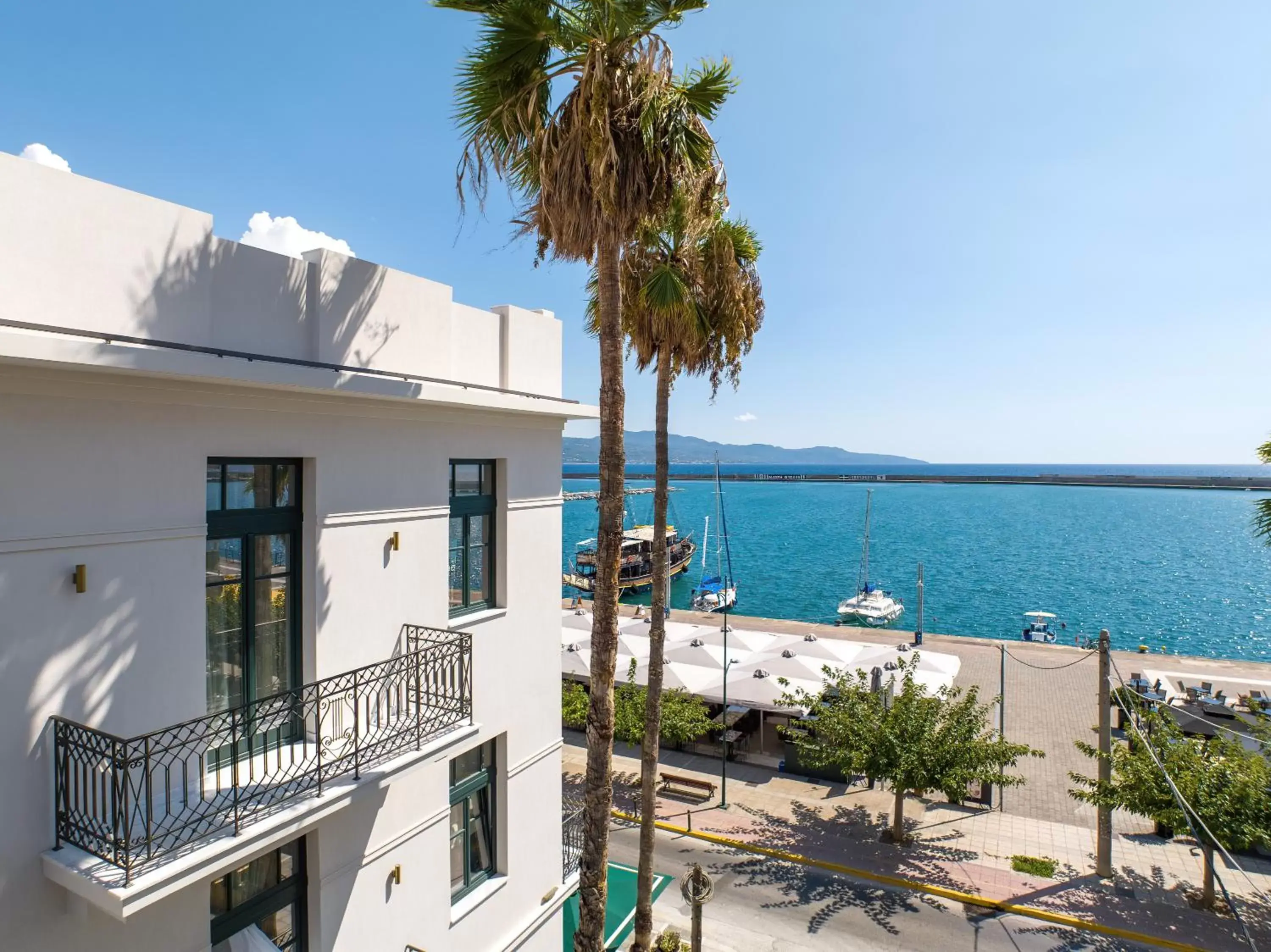 Balcony/Terrace in Grand Hotel Kalamata