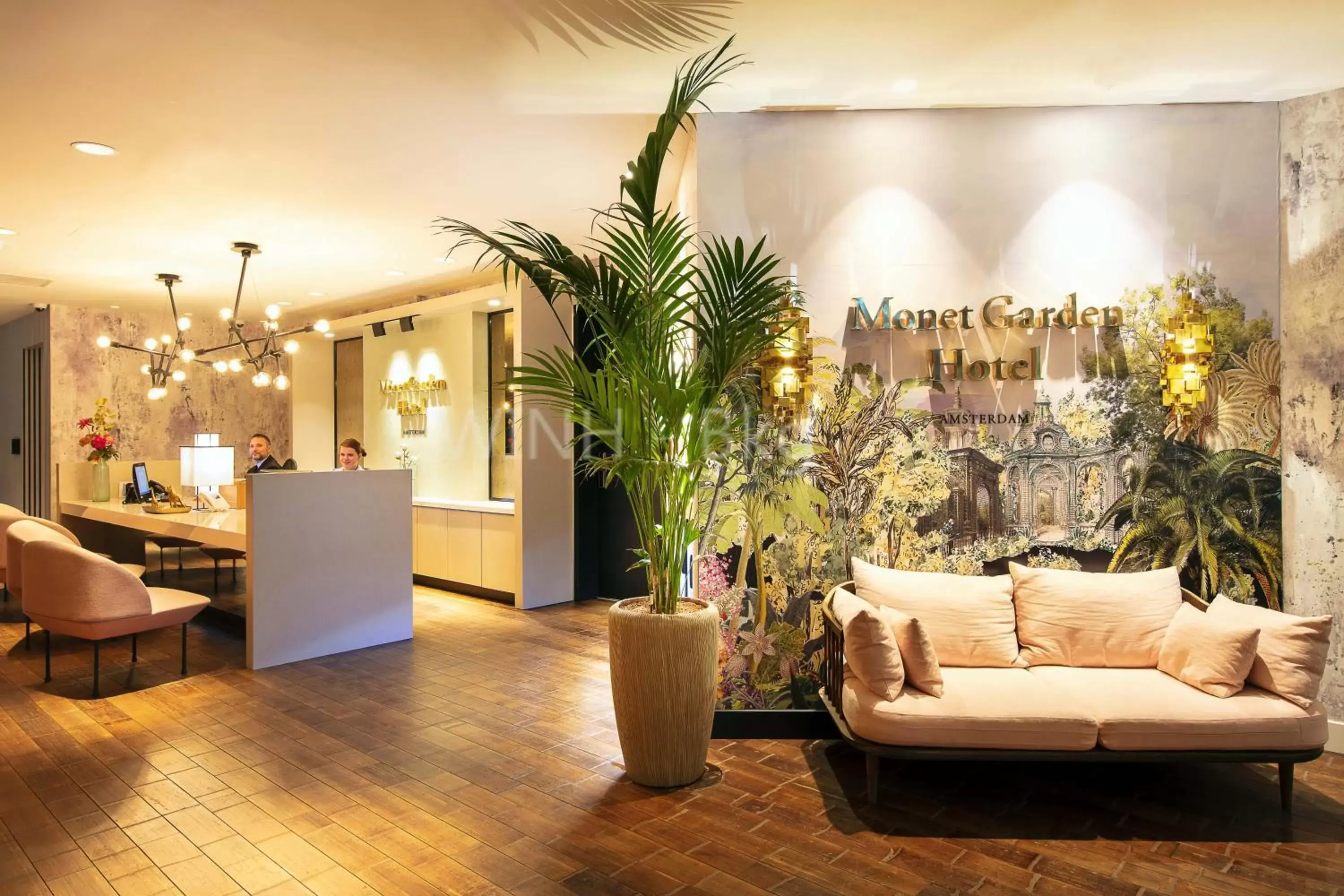 Lobby or reception, Lobby/Reception in Monet Garden Hotel Amsterdam