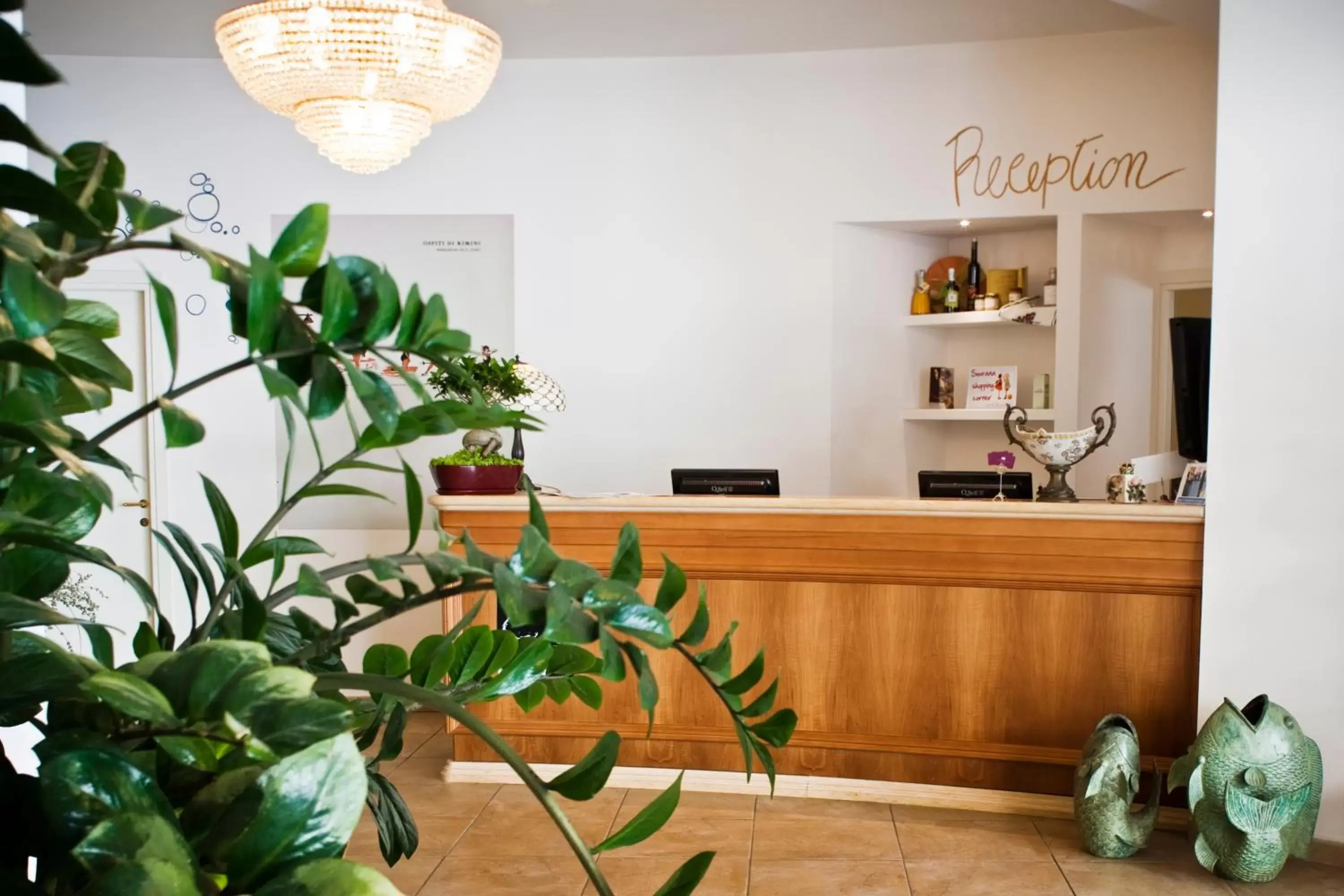 Lobby or reception in Sovrana Hotel & SPA Lobby or reception in Sovrana Hotel & SPA