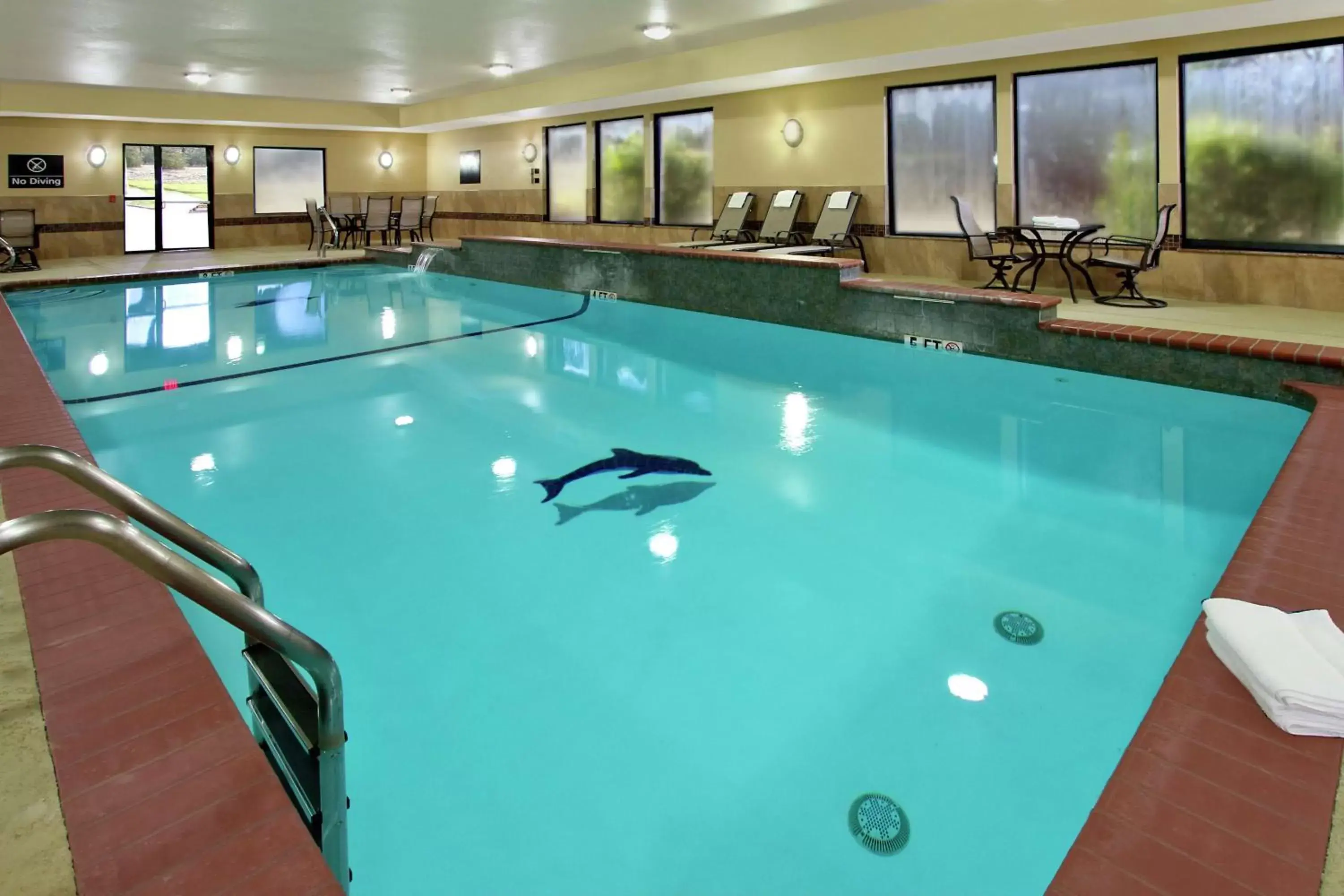 Pool view, Swimming Pool in Hampton Inn & Suites Buffalo