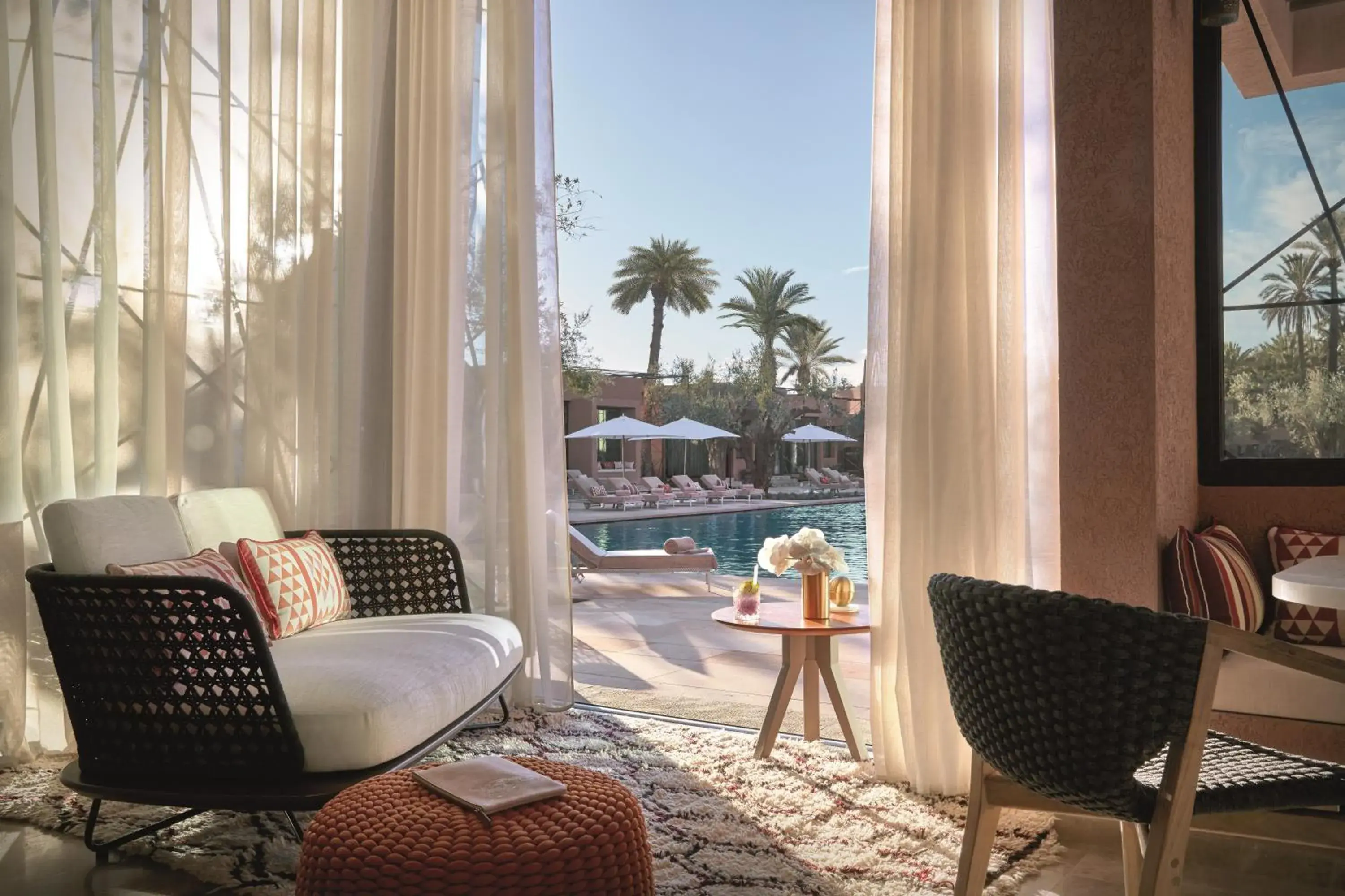 Restaurant/places to eat, Seating Area in Royal Mansour Marrakech