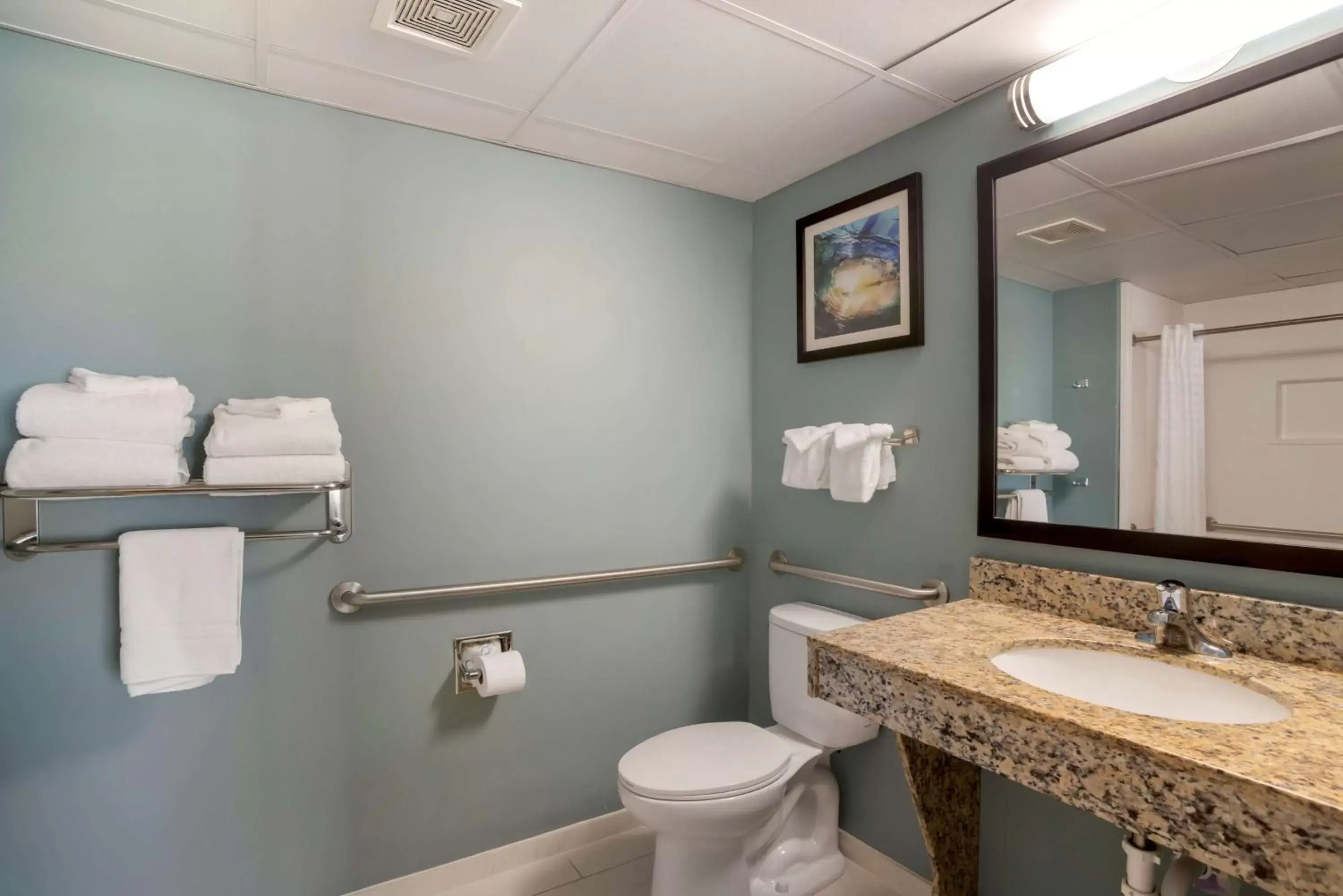 Bathroom in Best Western Plus Ocean City