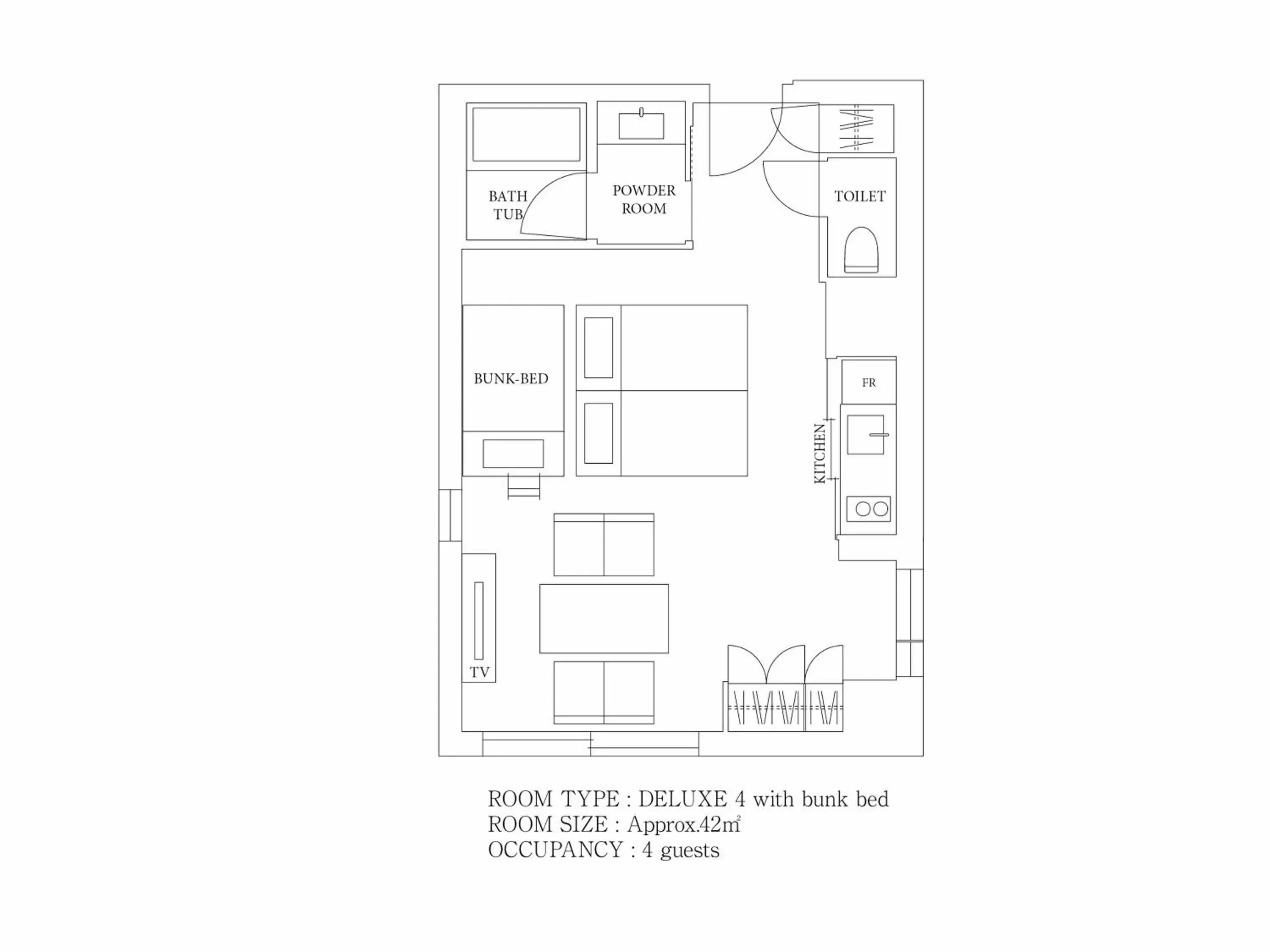 Floor Plan in MIMARU KYOTO NISHINOTOIN TAKATSUJI