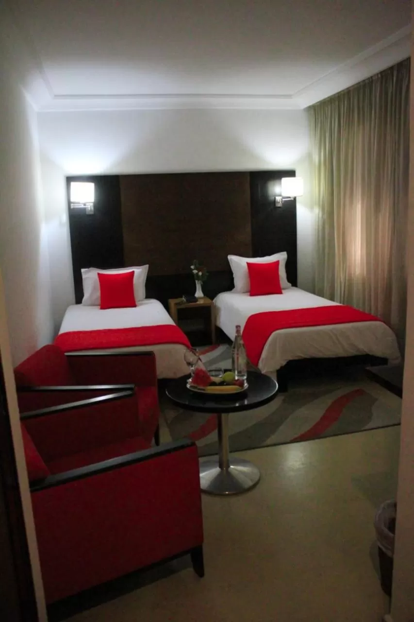 Bed in hôtel LE PACHA