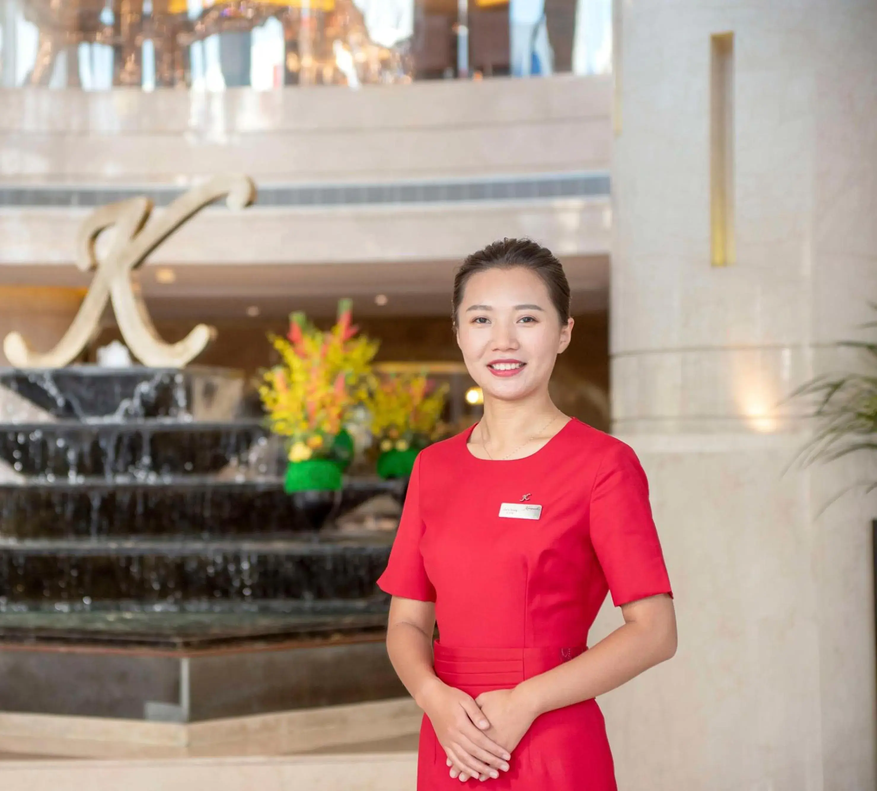 Lobby or reception in Kempinski Hotel Taiyuan