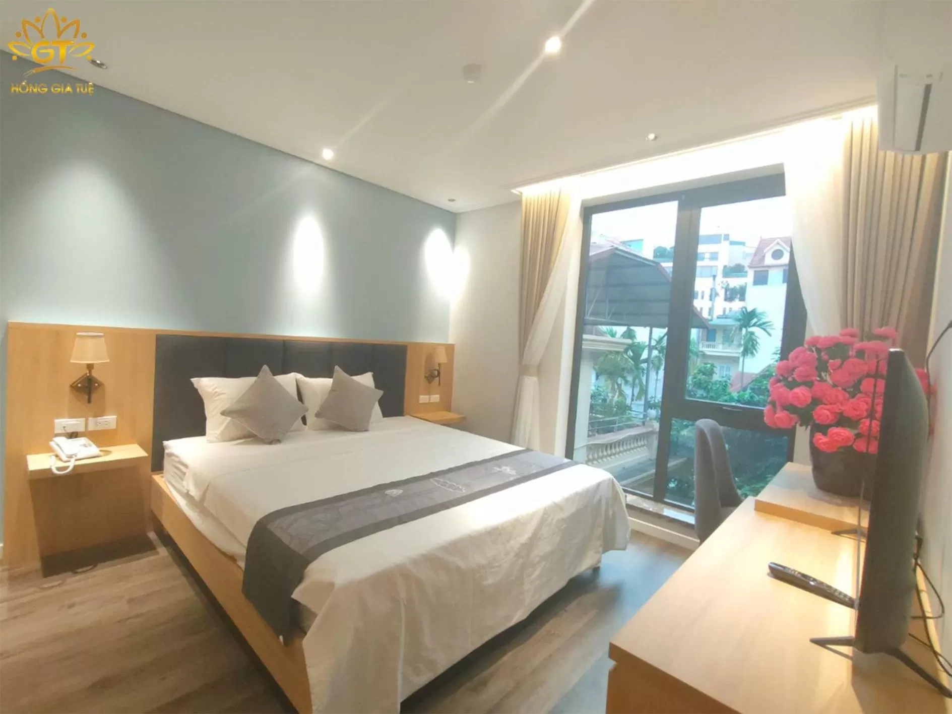 Bed in Hồng Gia Tuệ Lake View