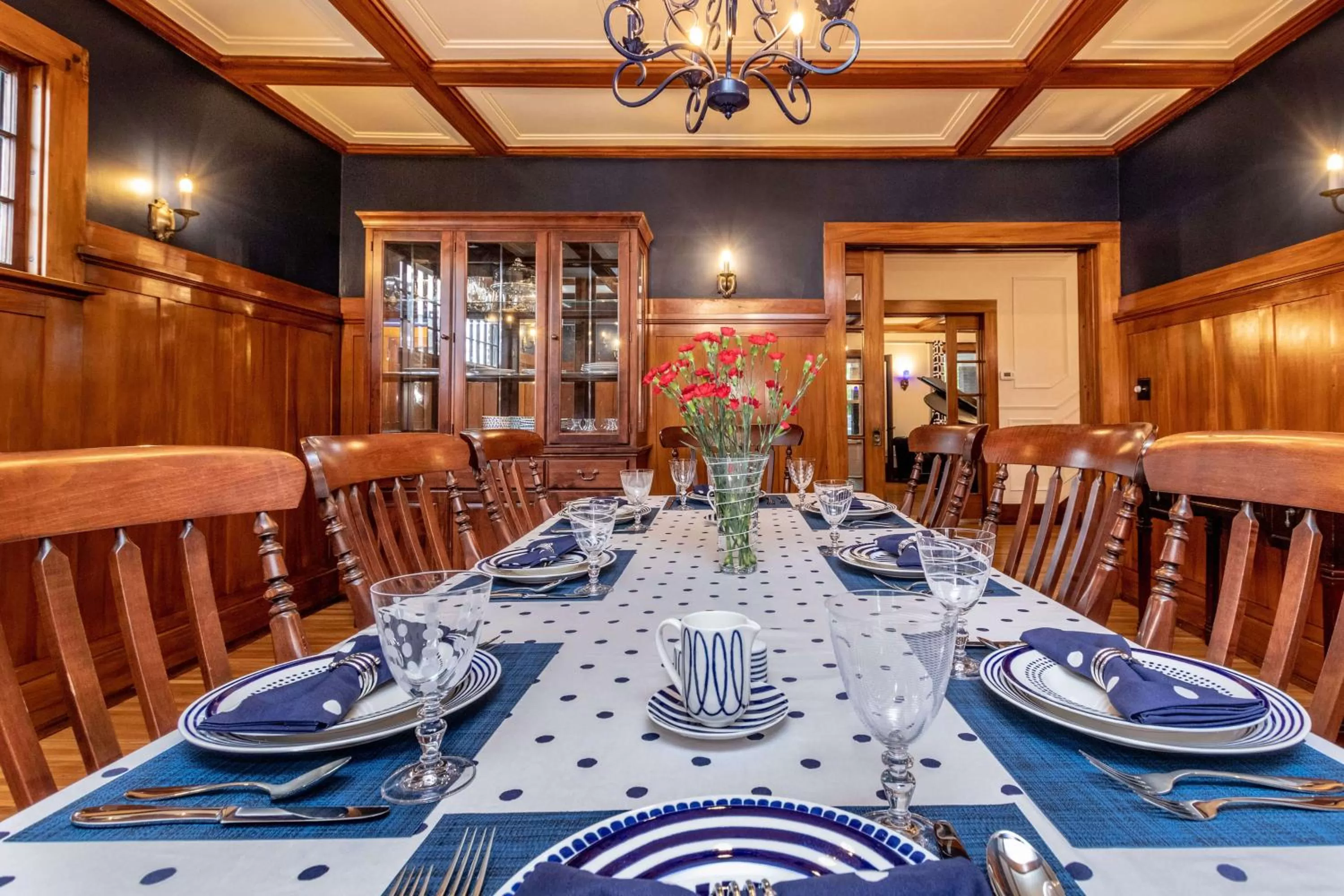 Dining area in The Butler House Bed & Breakfast