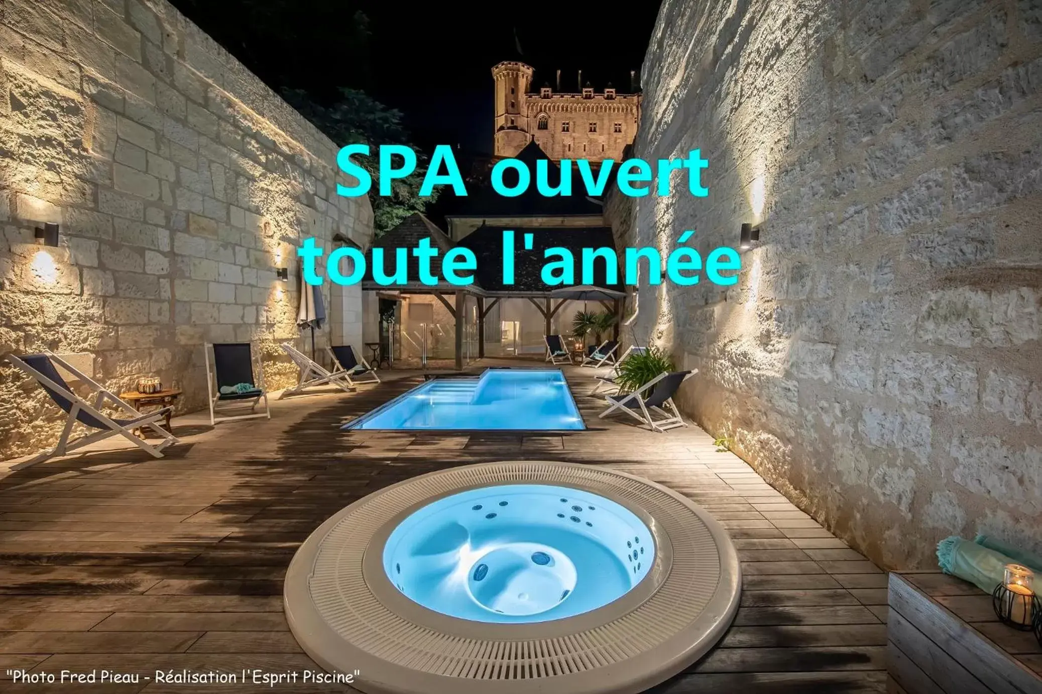 Spa and wellness centre/facilities in Hôtel Anne d'Anjou, The Originals Collection