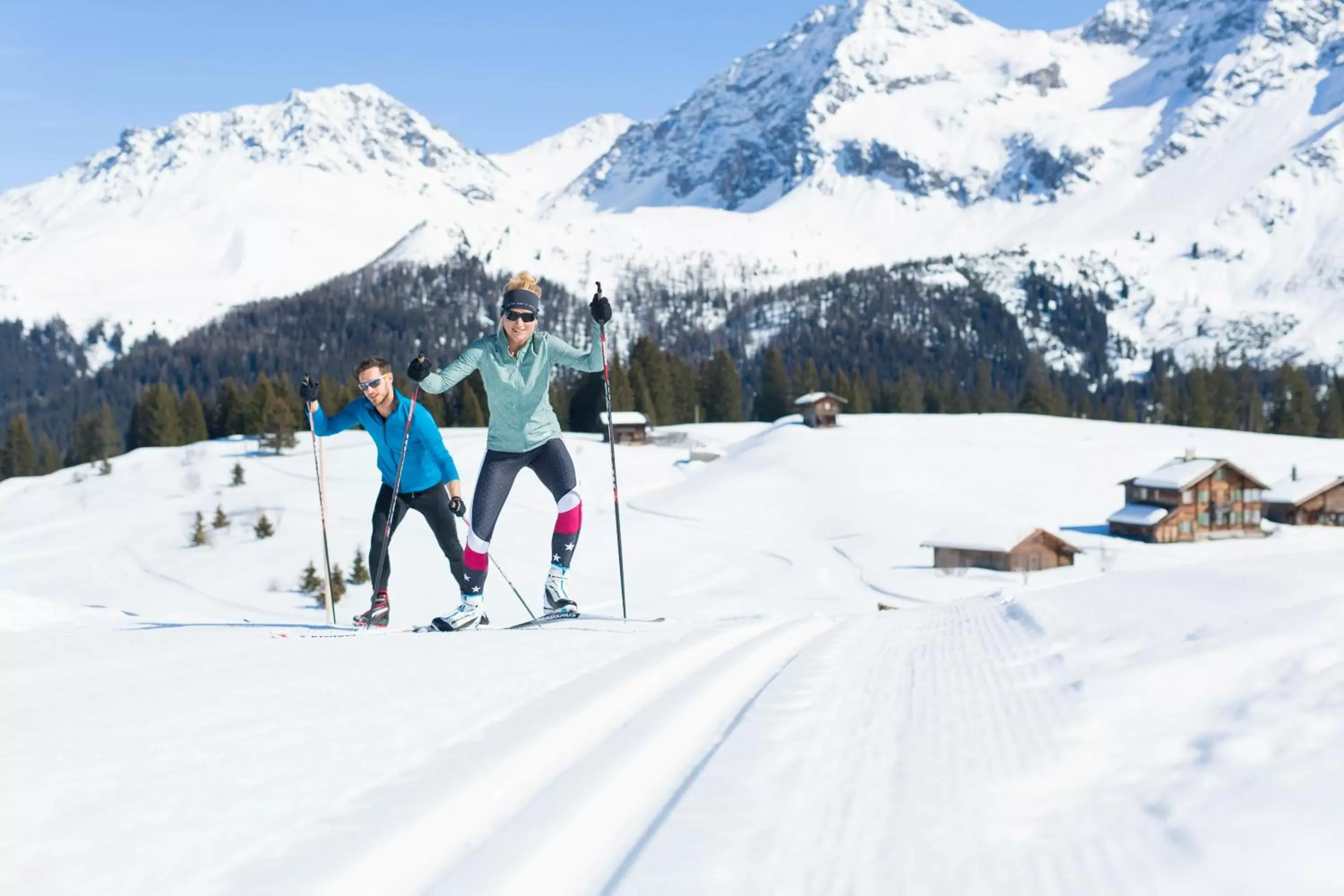 Skiing, Winter in ROBINSON AROSA - Adults only