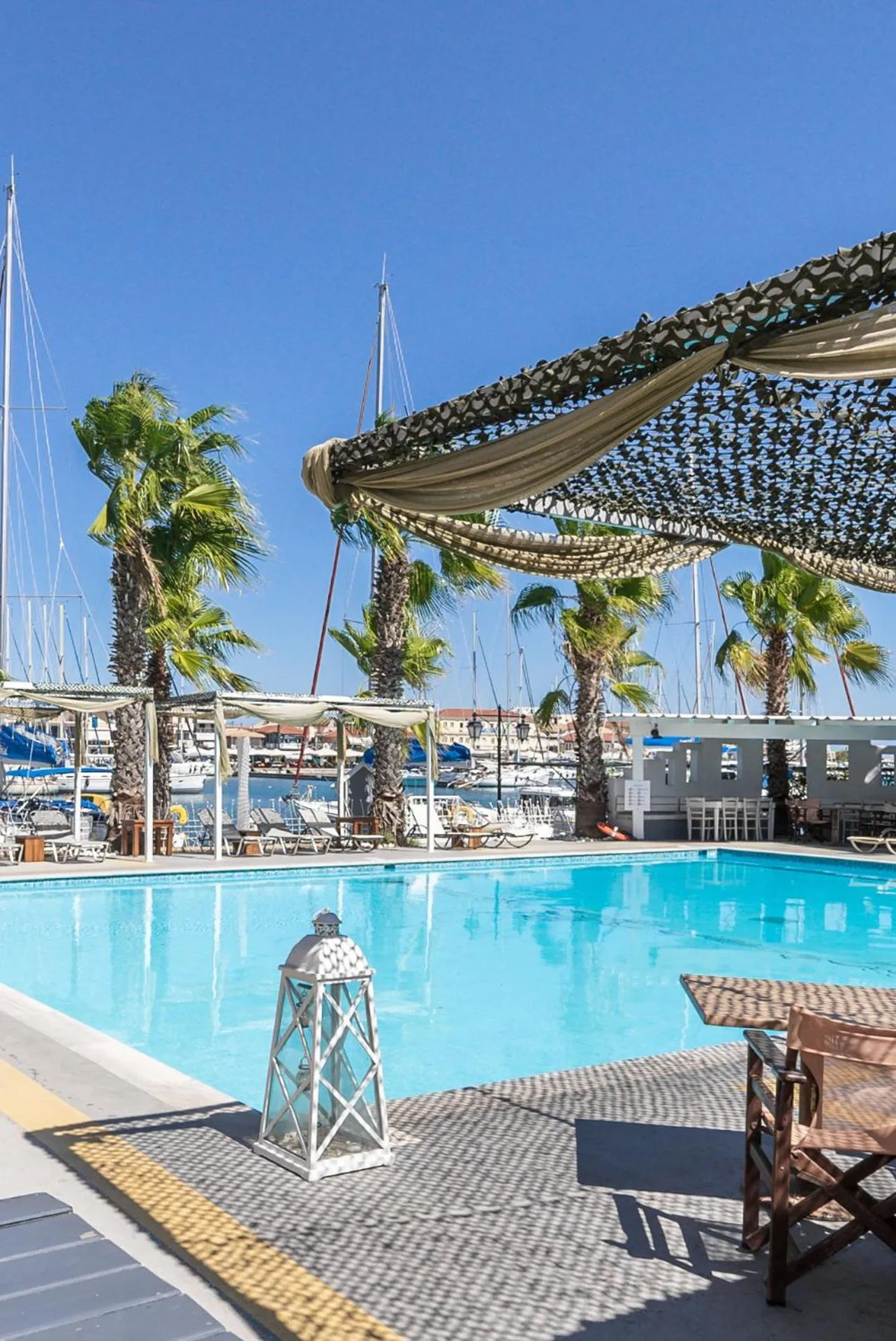 Swimming pool in Ianos Hotel