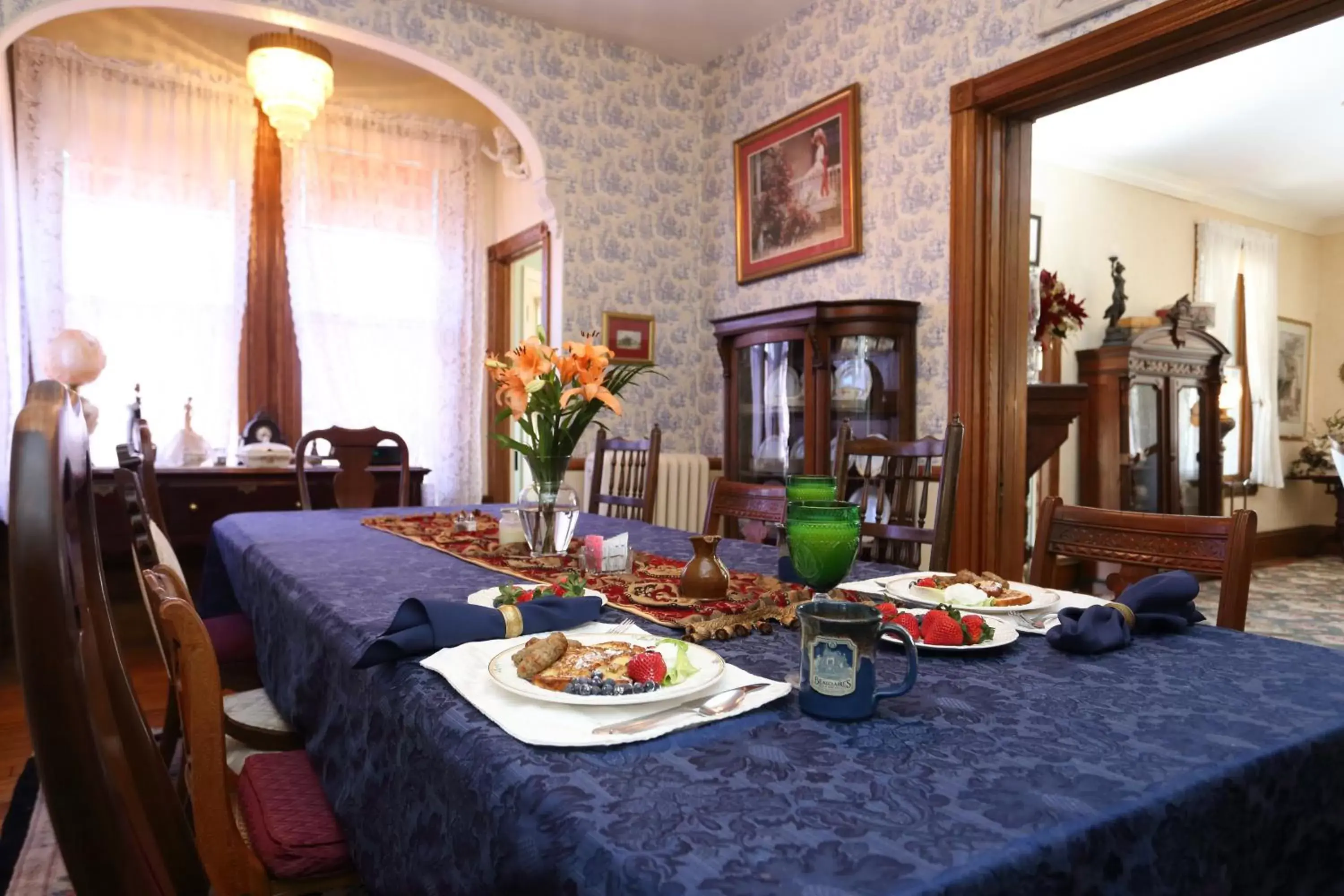 Coffee/tea facilities, Restaurant/Places to Eat in Beauclaires Bed & Breakfast
