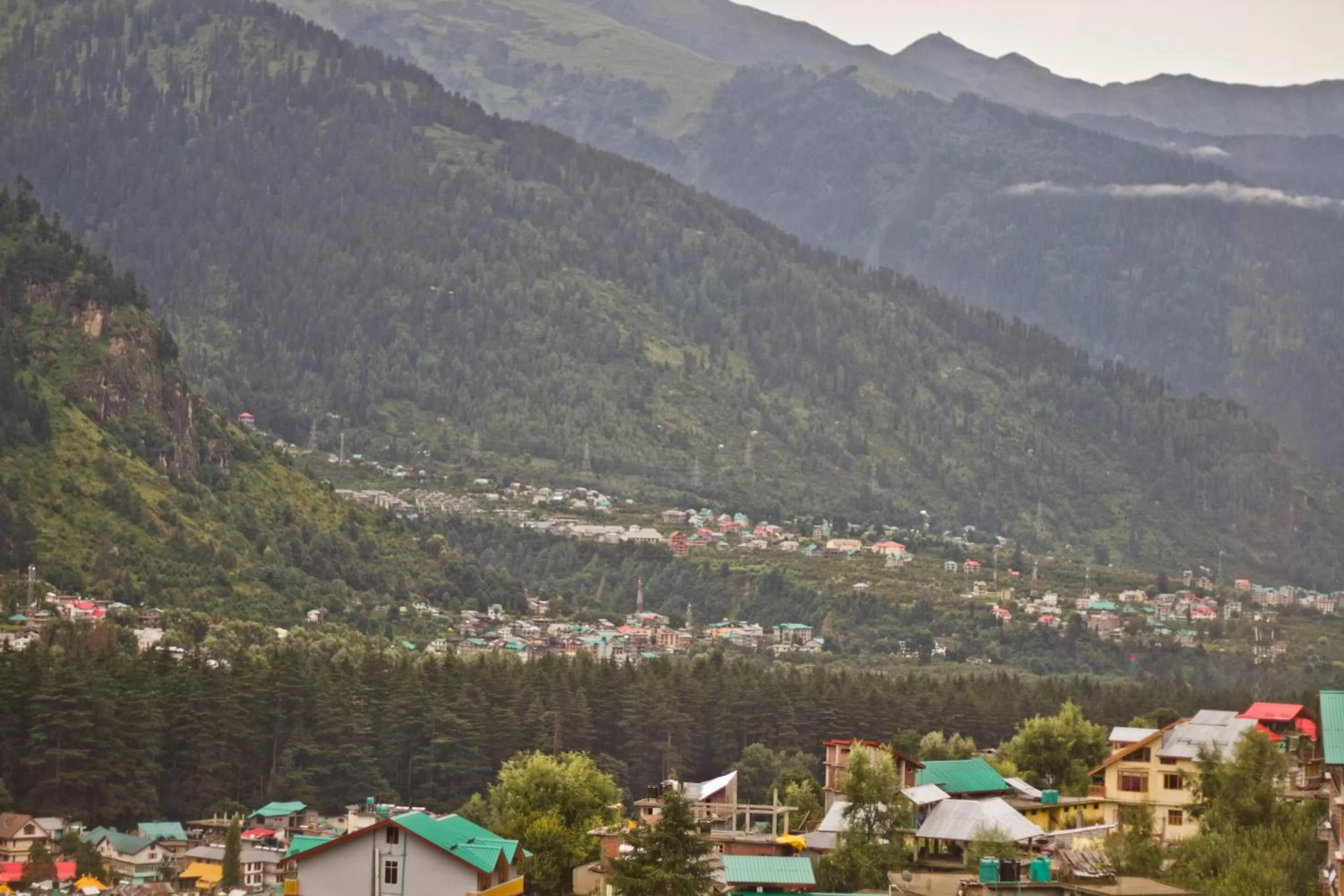 Mountain view in Hotel Broadways Inn