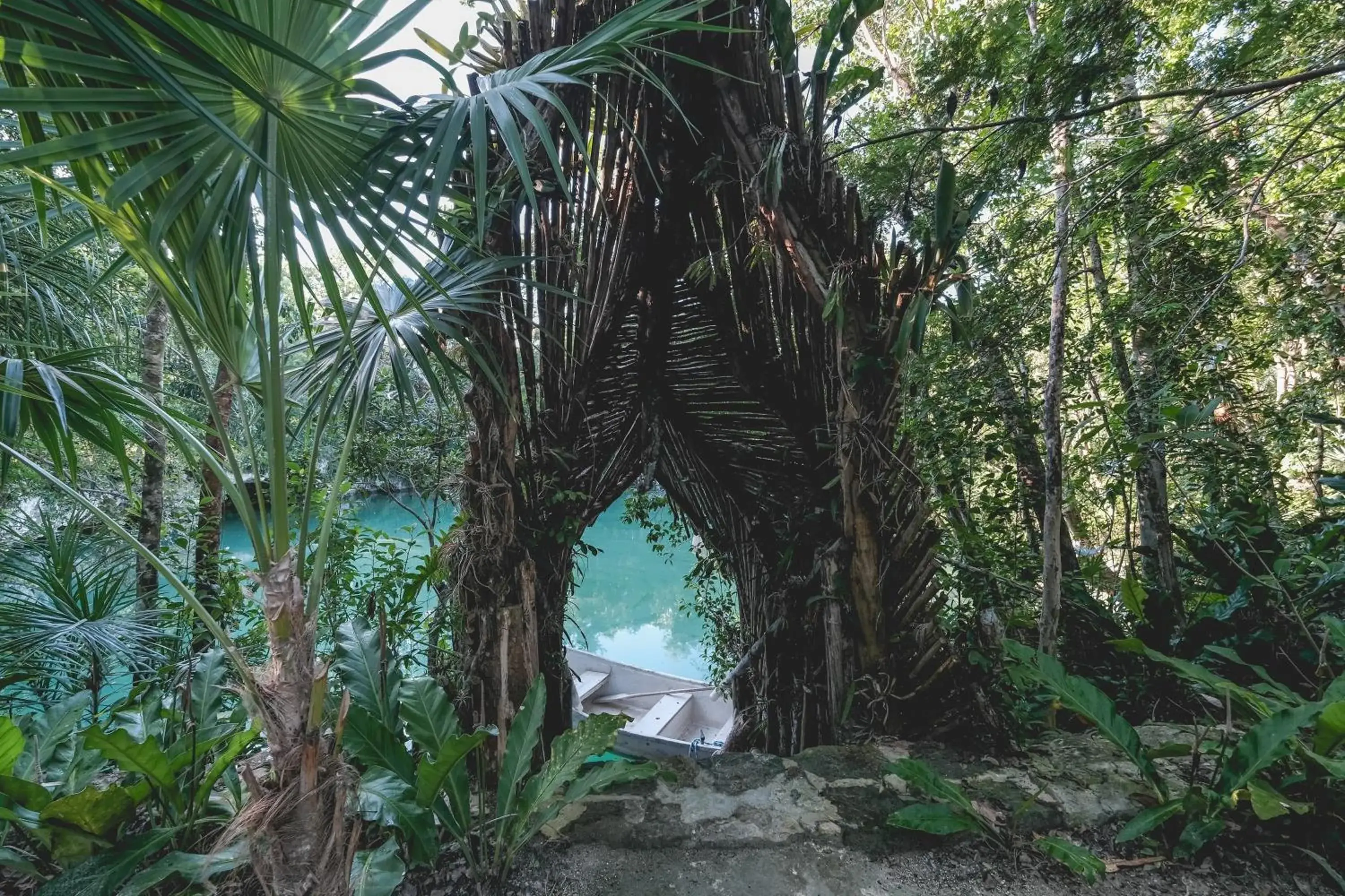 Natural landscape in Wakax Hacienda - Cenote & Boutique Hotel