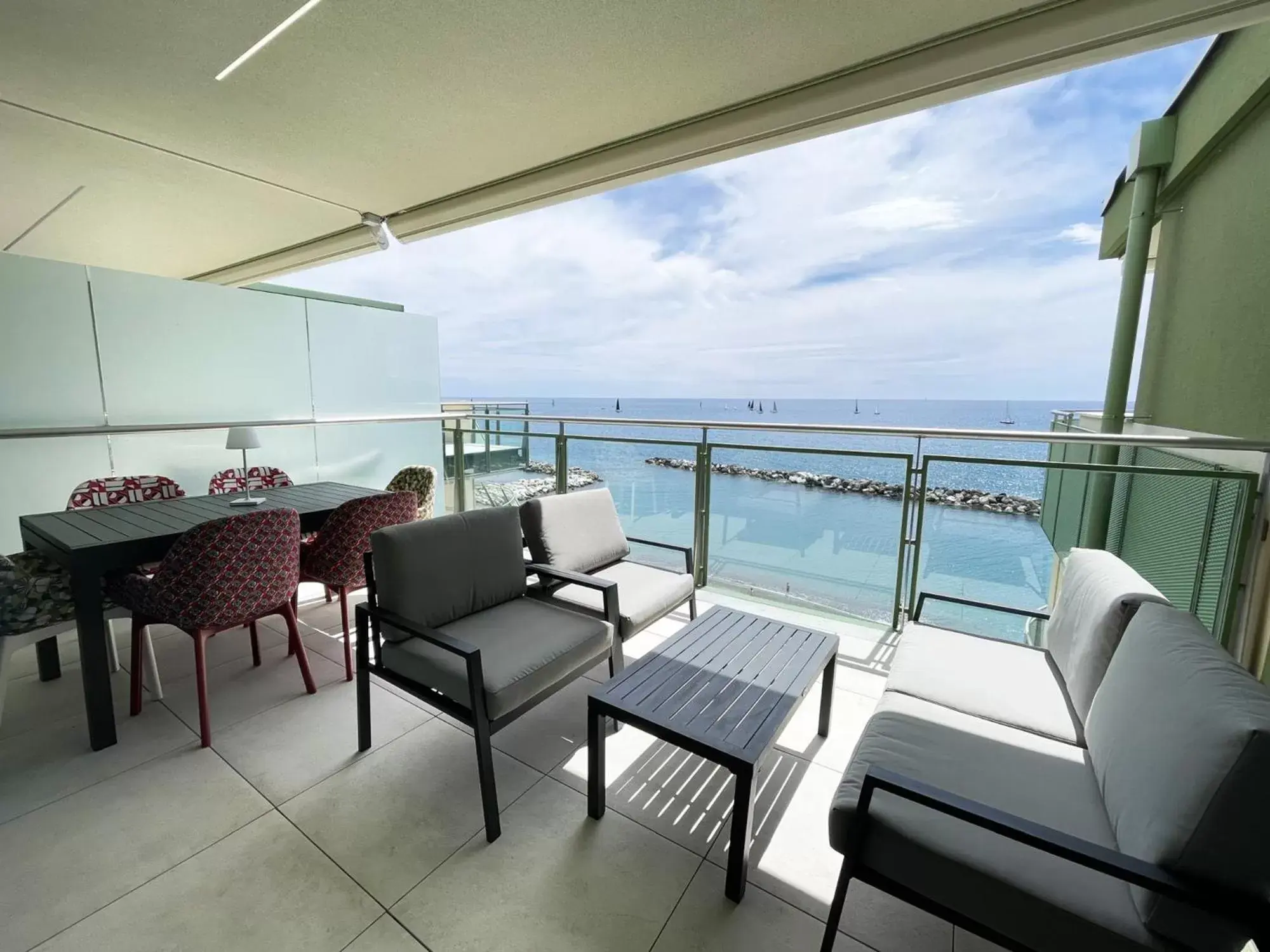 Property building, Balcony/Terrace in Gli Scogli Luxury Residence Hotel