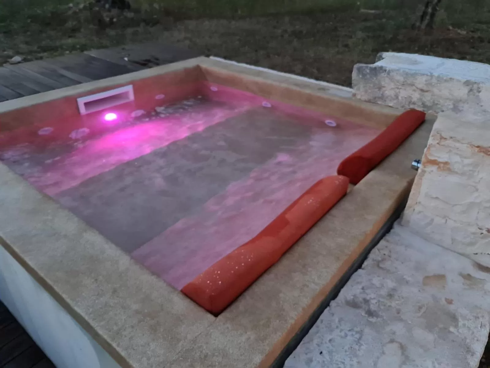 Open Air Bath in DIMORA RITUNNO