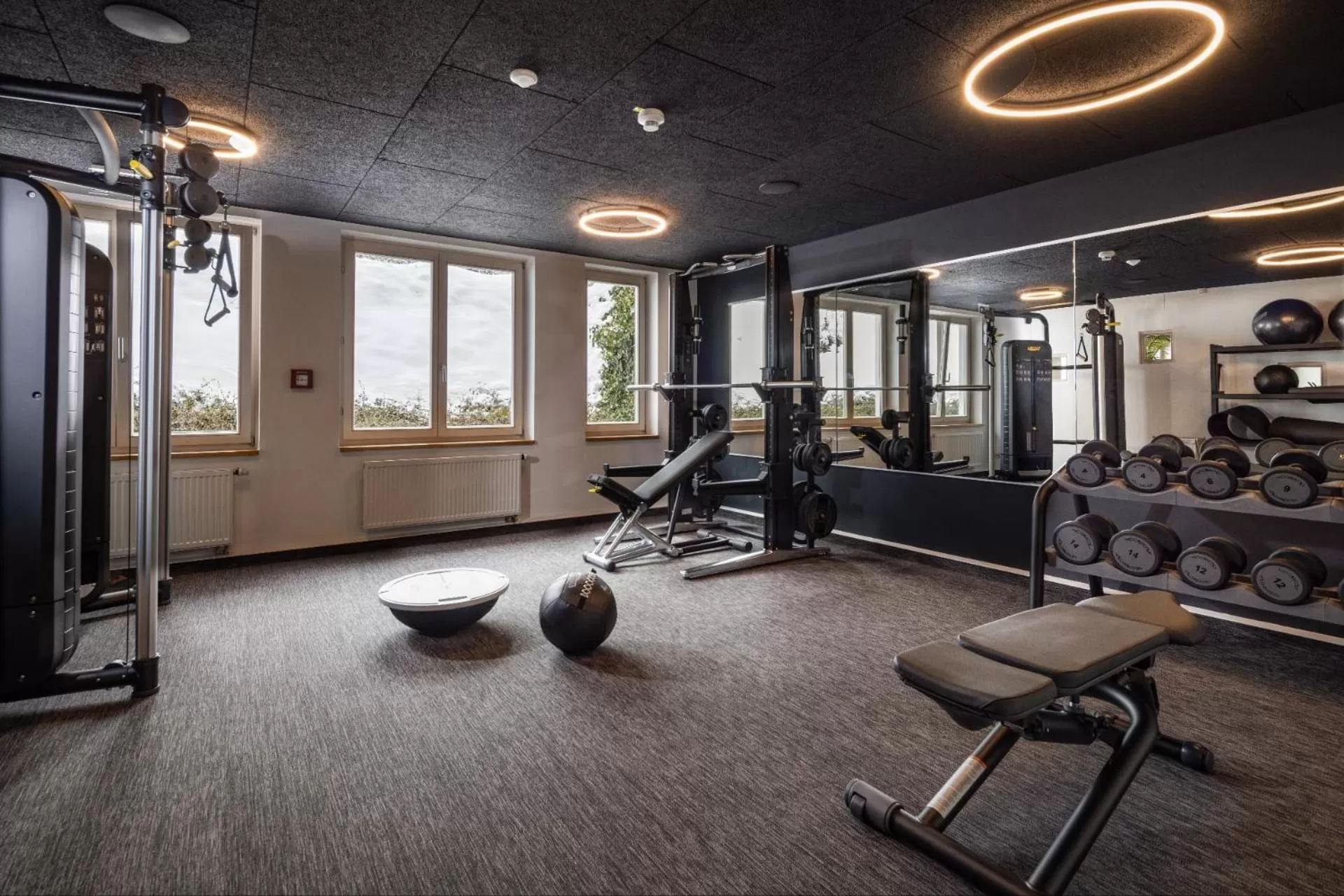 Fitness centre/facilities in Alm- & Wellnesshotel Alpenhof