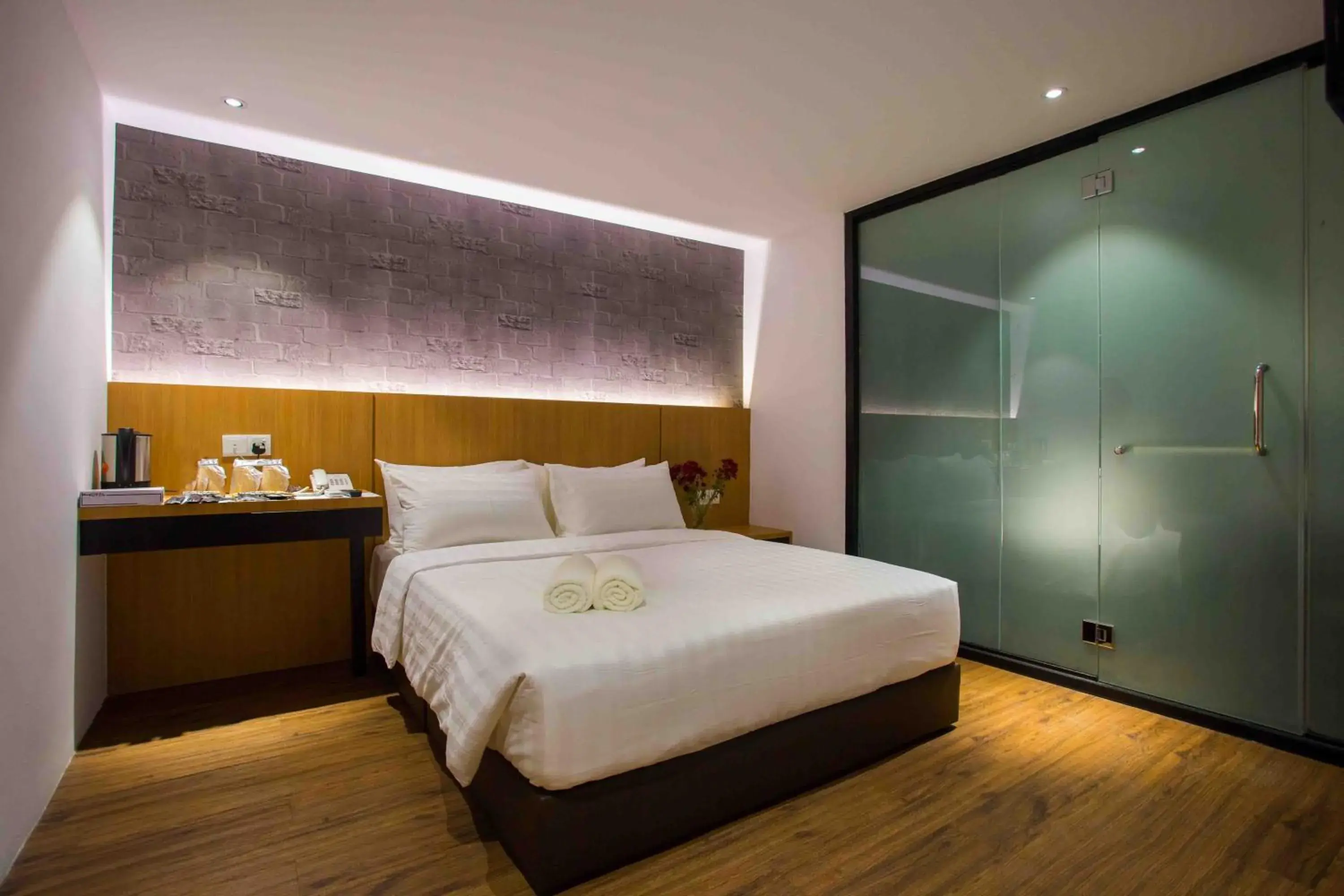 Bedroom, Bed in Stella Hotel Johor Bahru