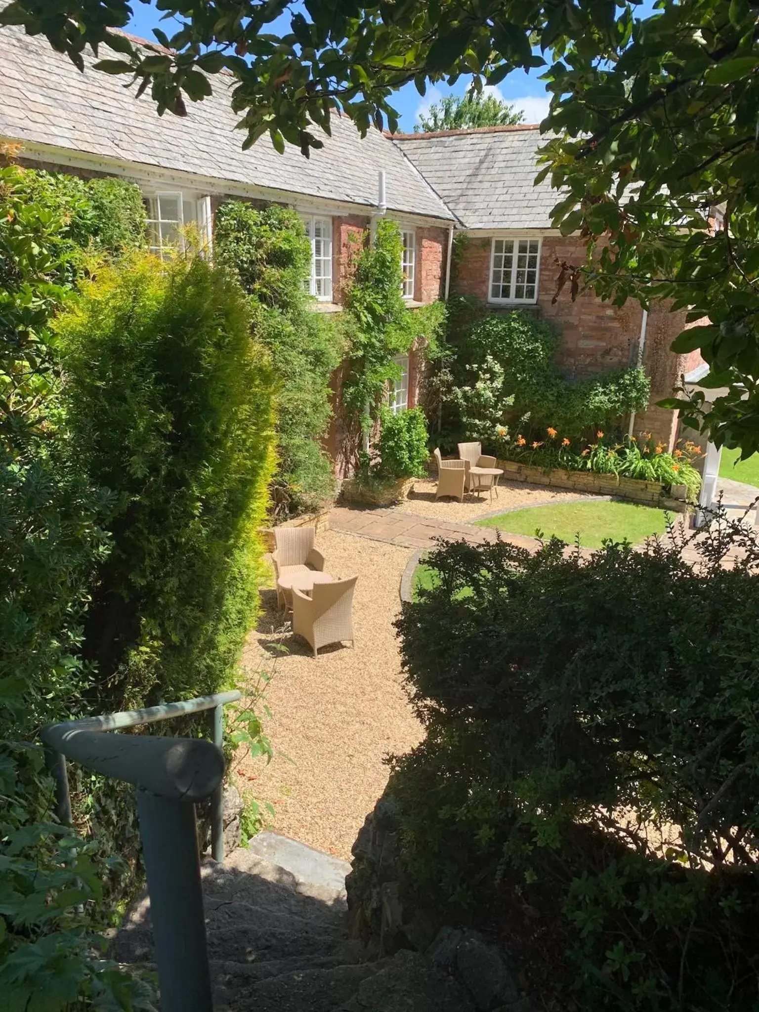 Patio, Garden in Boscundle Manor