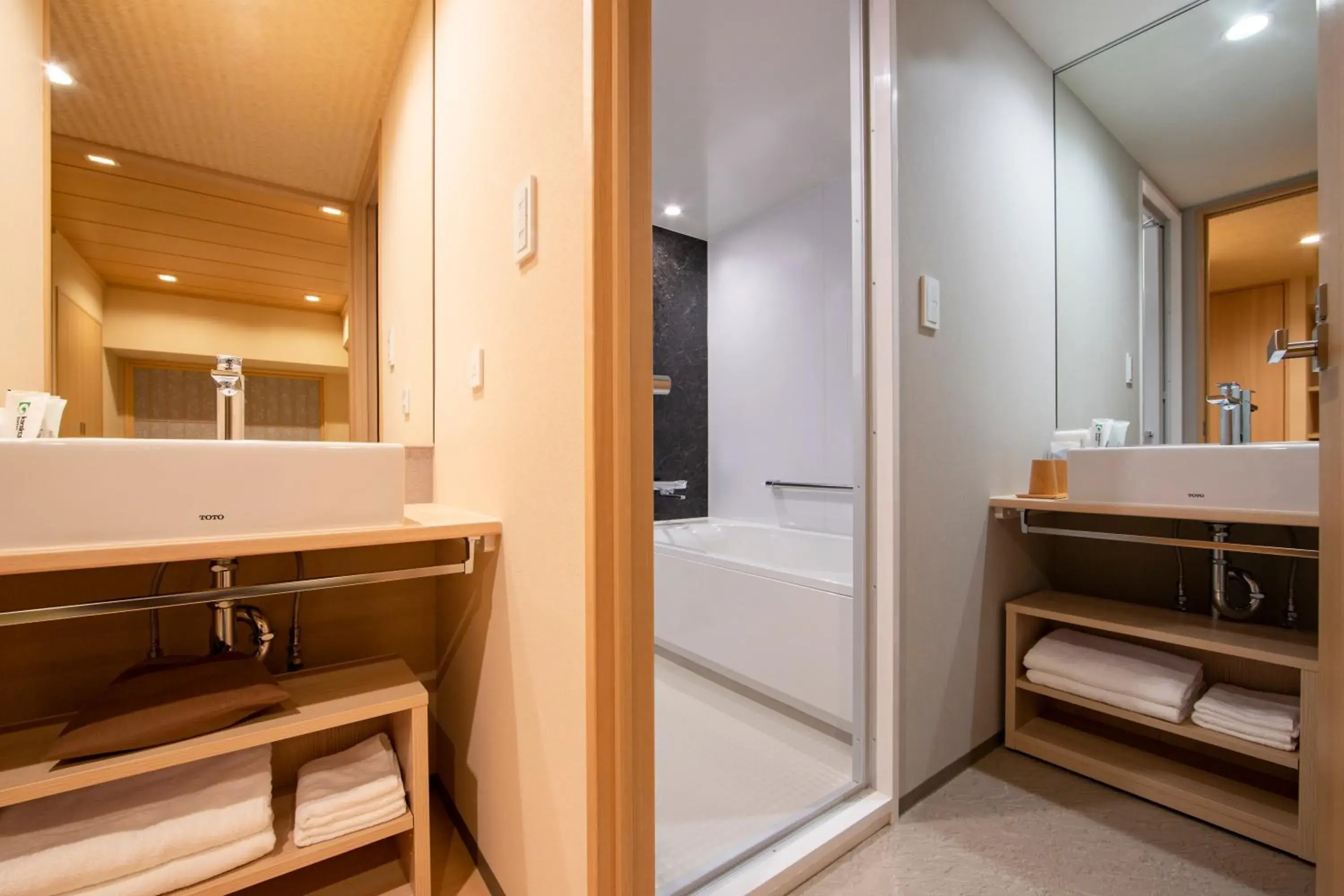 Bathroom in karaksa hotel TOKYO STATION