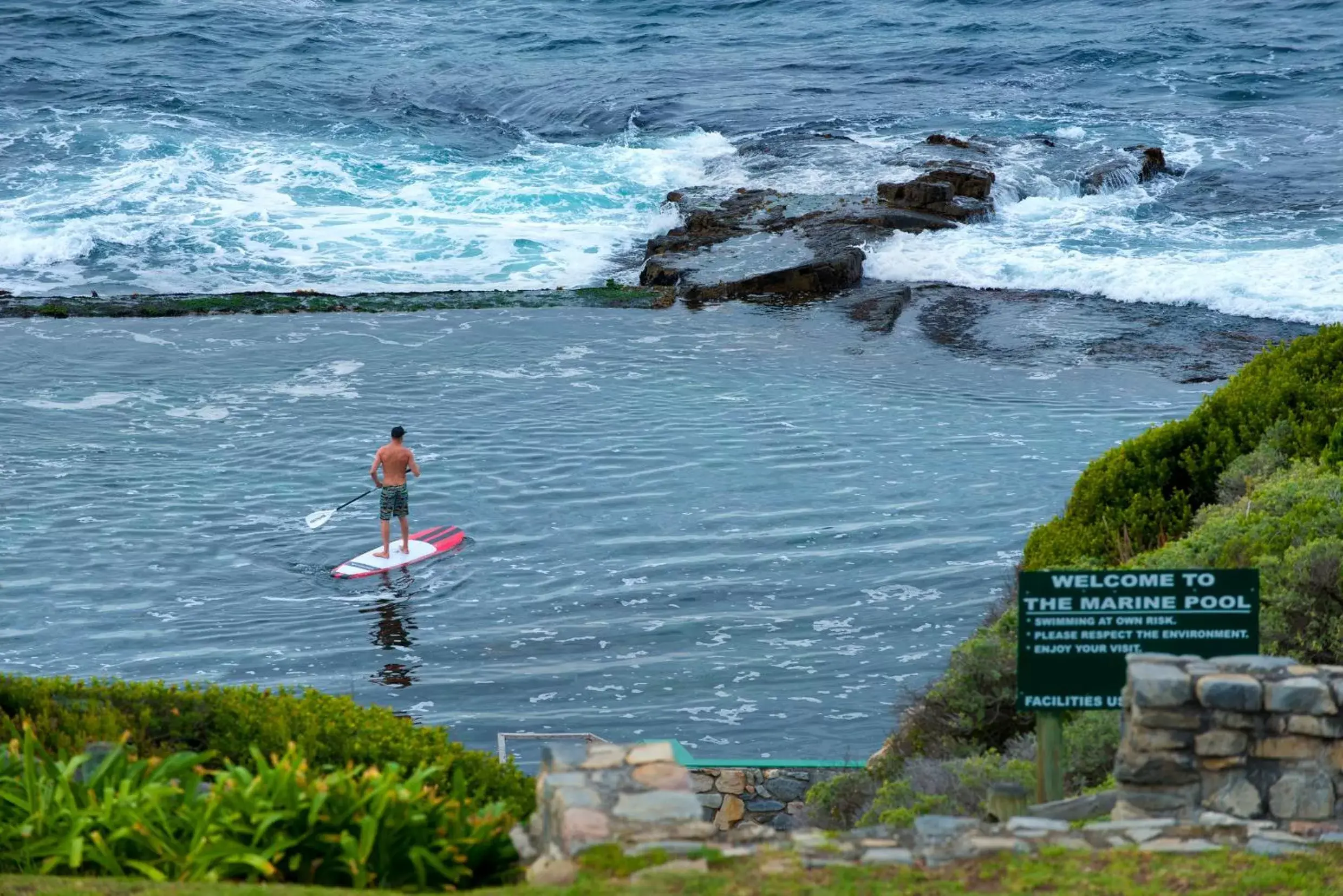 Swimming pool in The Marine Hermanus