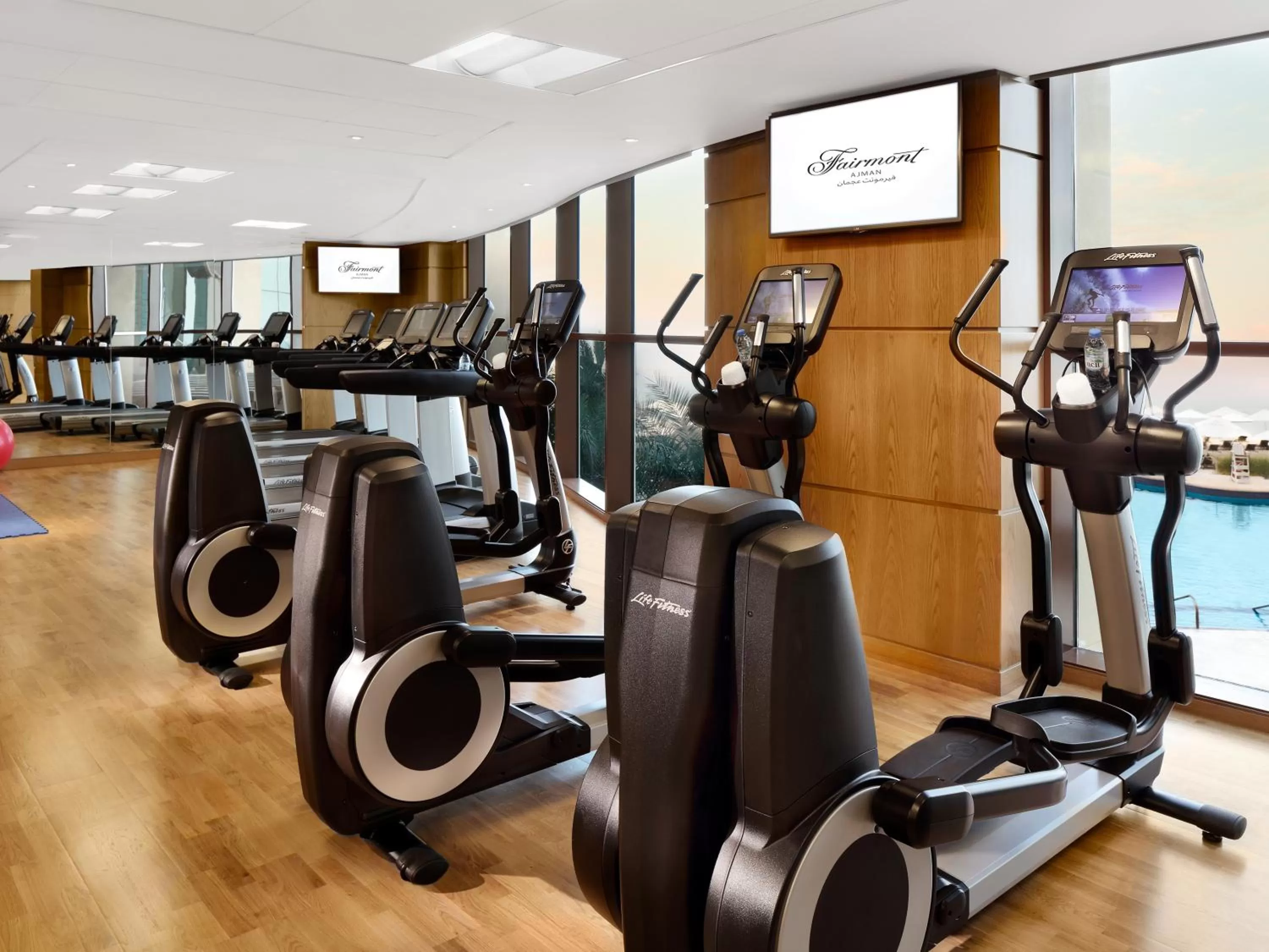 Fitness centre/facilities in Fairmont Ajman