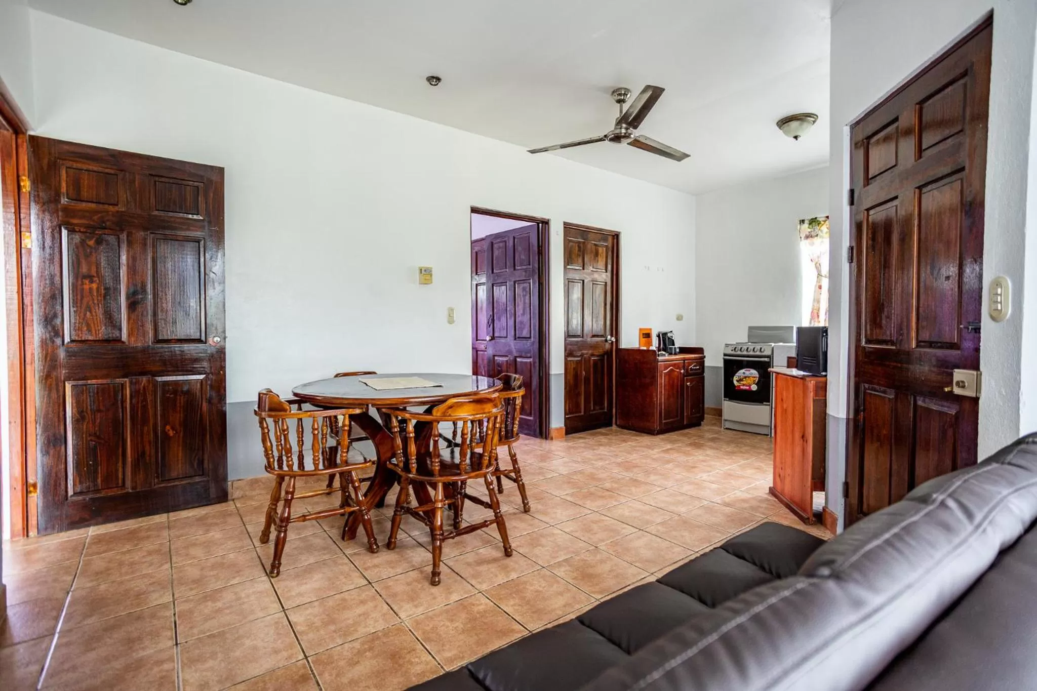 Dining area in Hotel El Rancho