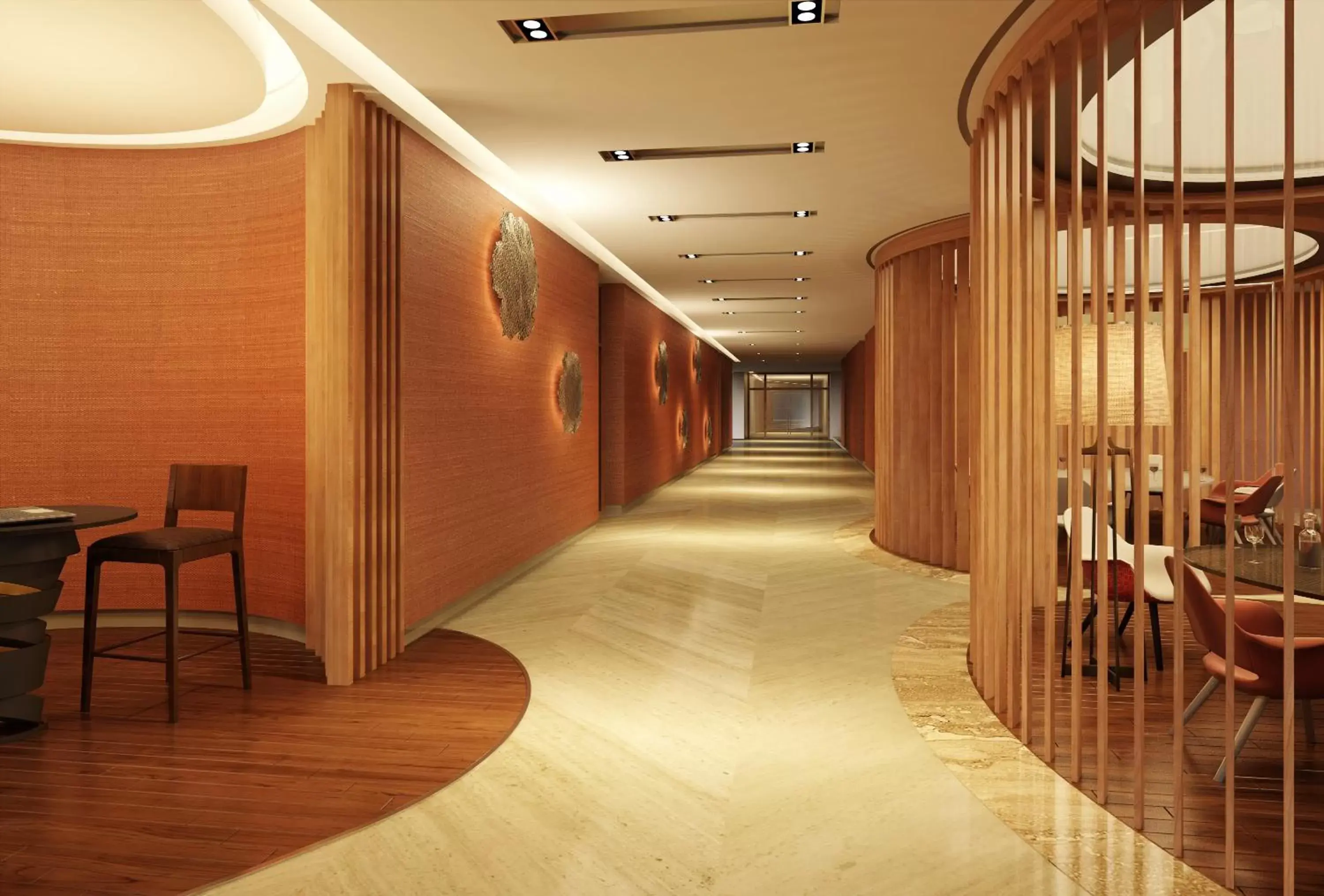 Lobby or reception in Courtyard by Marriott Raipur